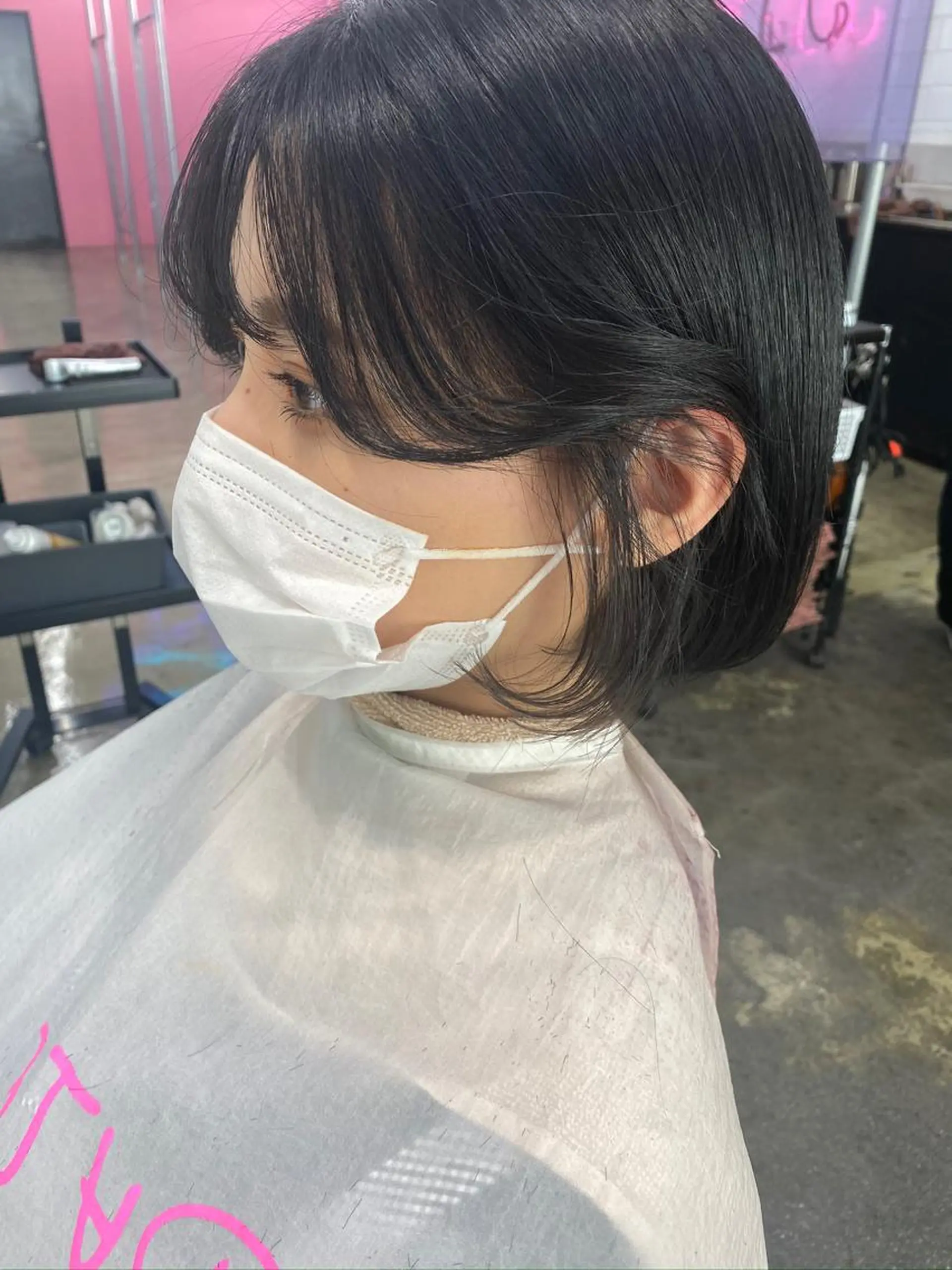 ショート カラー 💗💗韓国レイヤー yu-ki💗💗のヘアスタイル