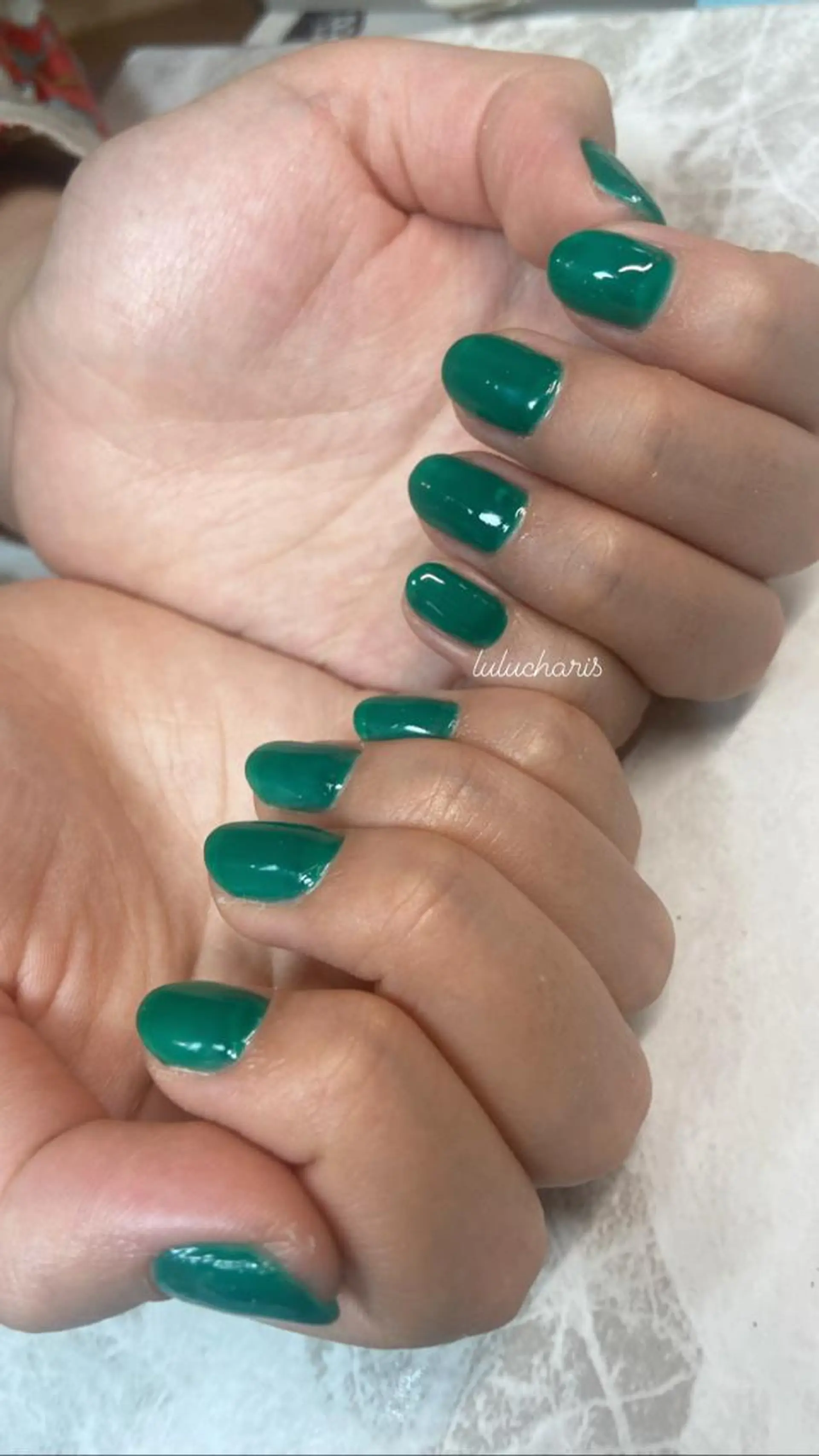 ネイル ワンカラーネイル Lulu charisu所属・lulucharis nailのネイルデザイン