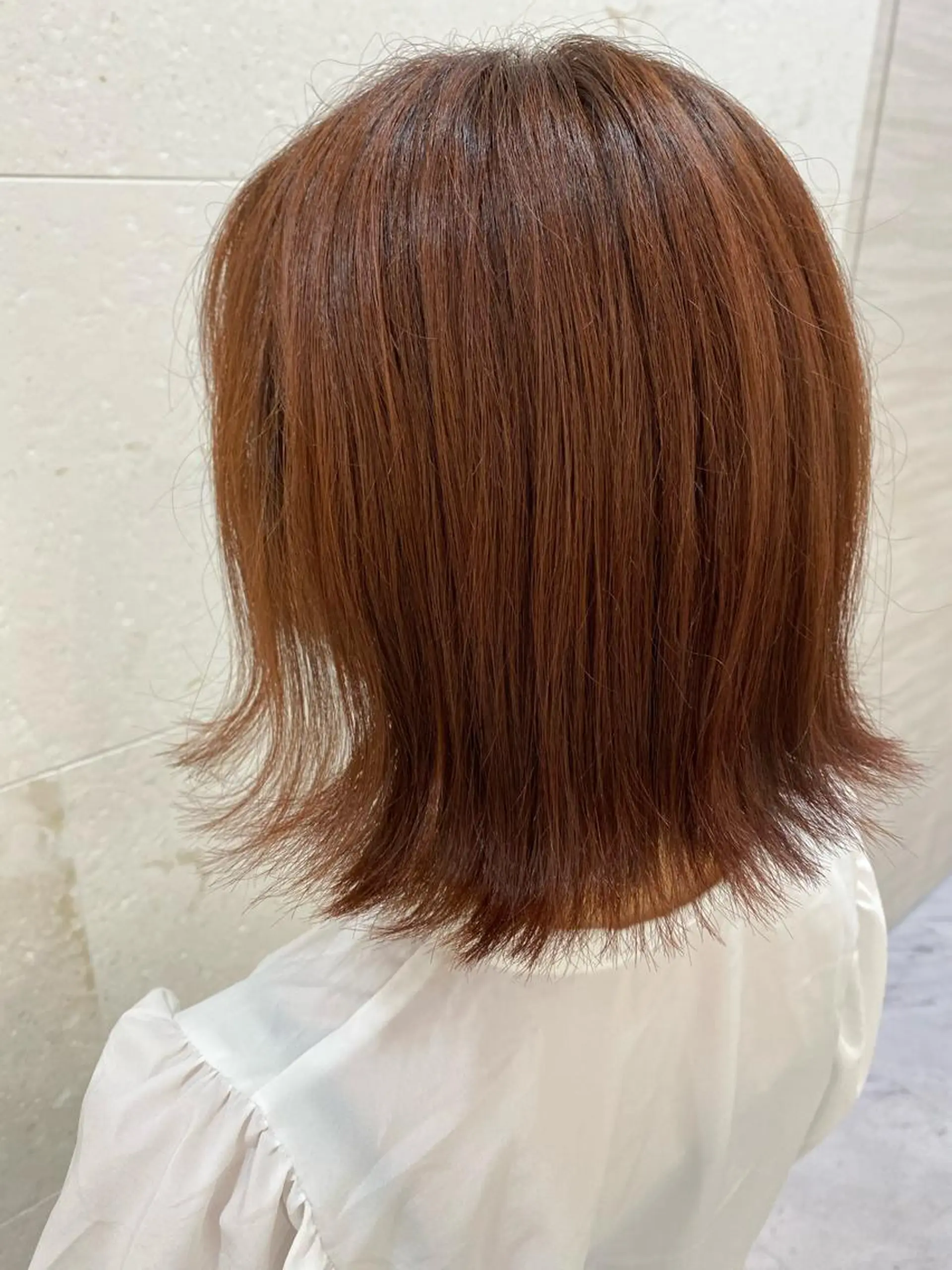 ミディアム カラー カット ヘアカラー トリートメント shanti 渡辺新也✂️のヘアスタイル