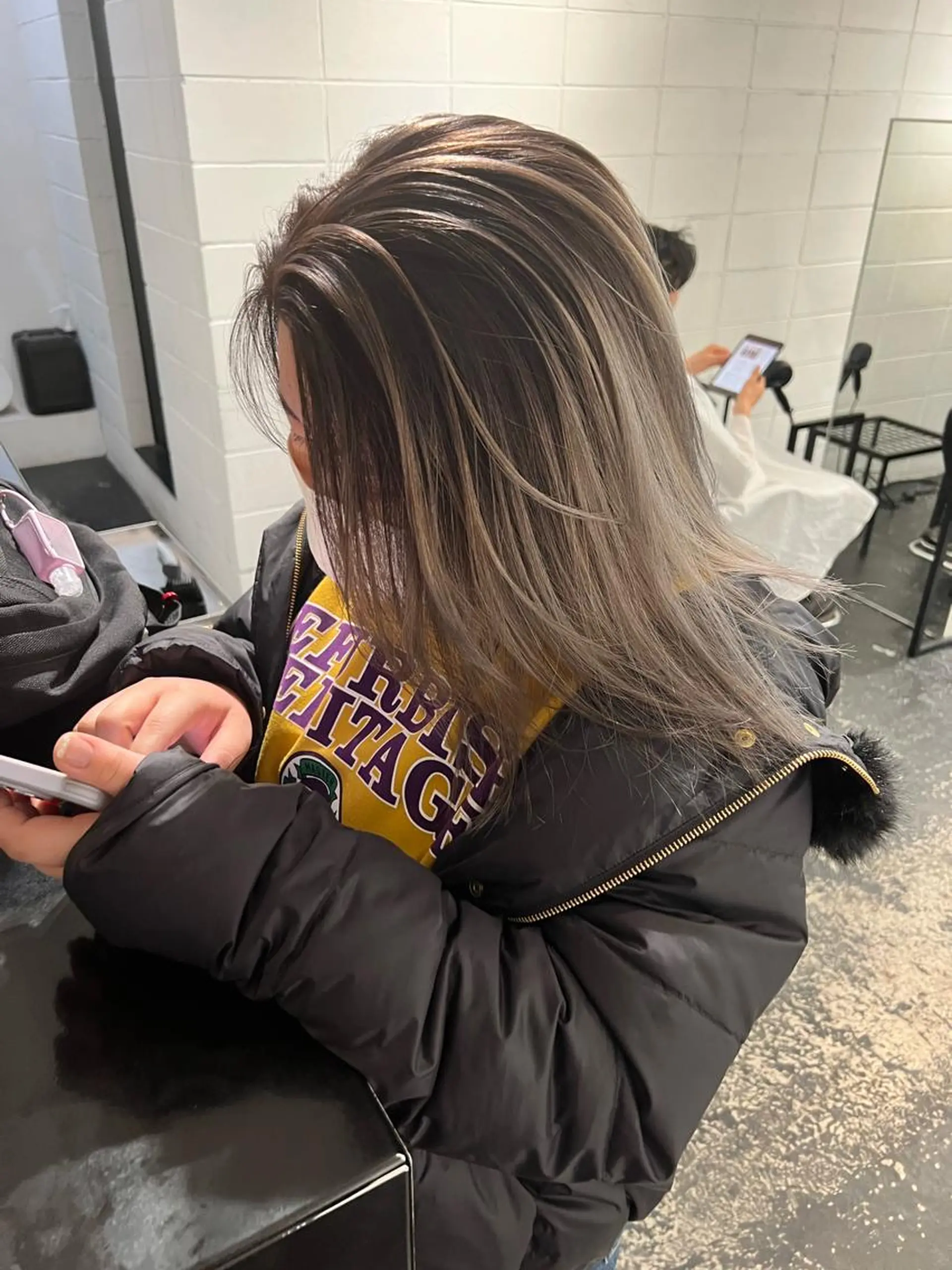 セミロング カラー パーマ ヘアアレンジ メンズ キッズ nico TOKYO 渋谷所属・ブリーチ　ハイトーン 特化🌈フジタハルキのヘアスタイル