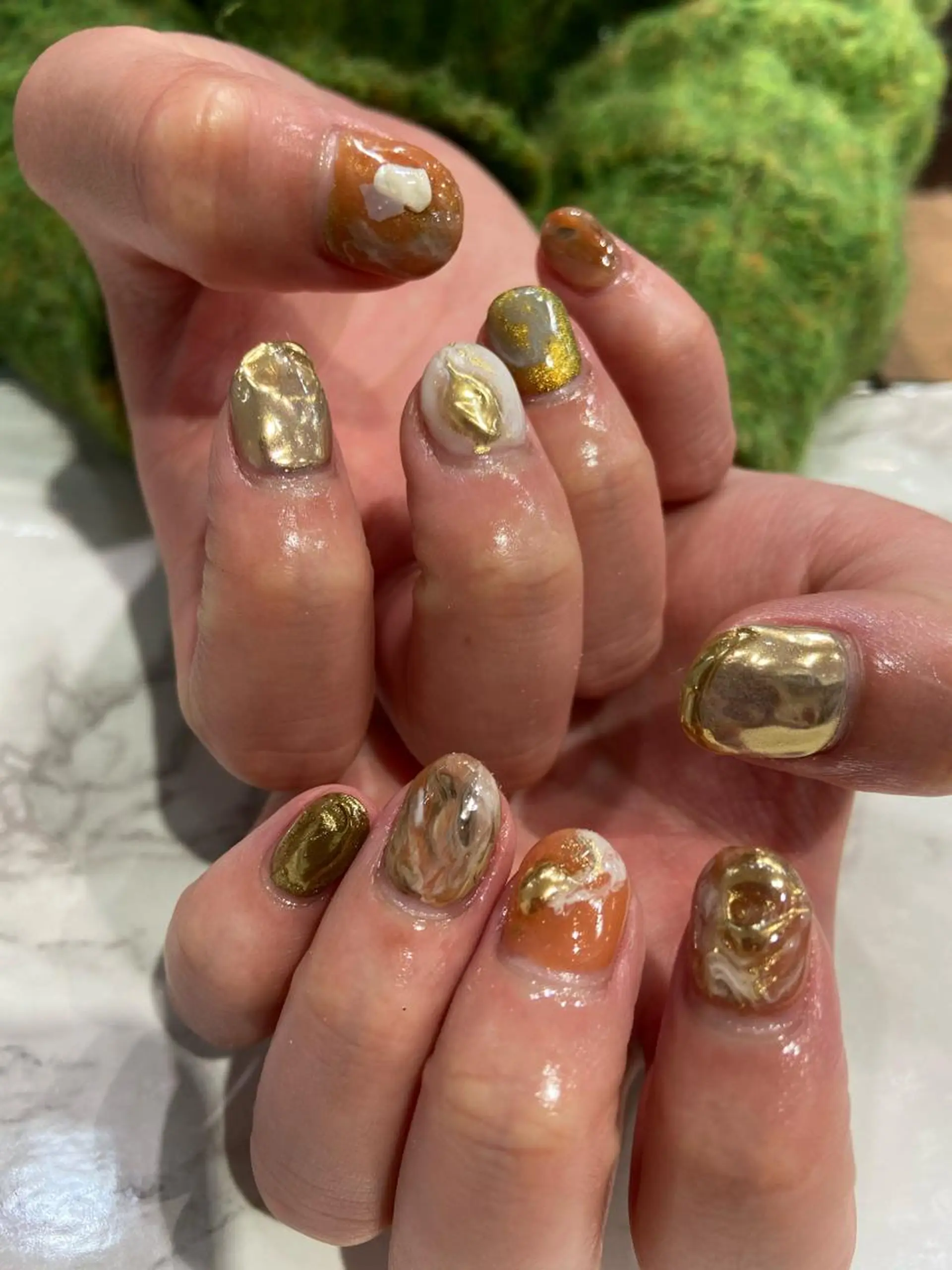 ネイル 🧸プルエクステ❤︎ ネイルKAO🧸のヘアスタイル