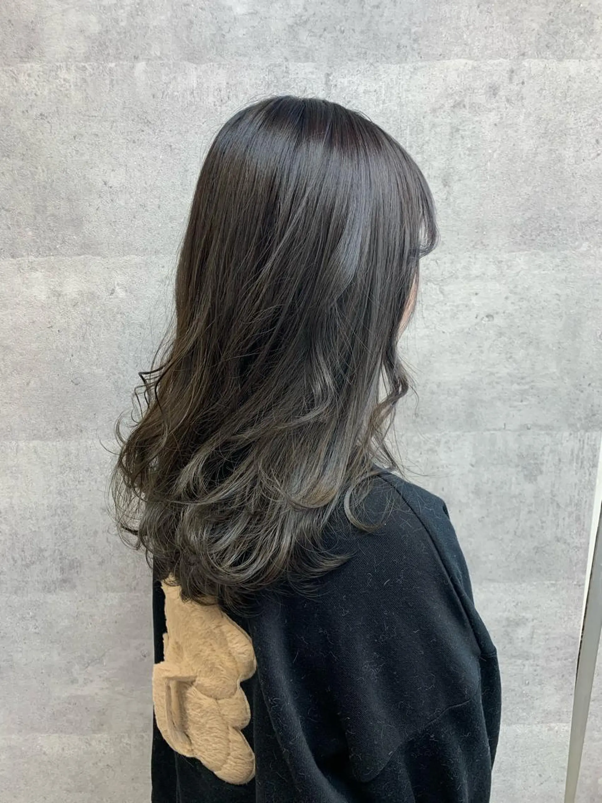 セミロング カラー グレージュ ヘアカラー Chara Chalone所属・今野 美栄のヘアスタイル