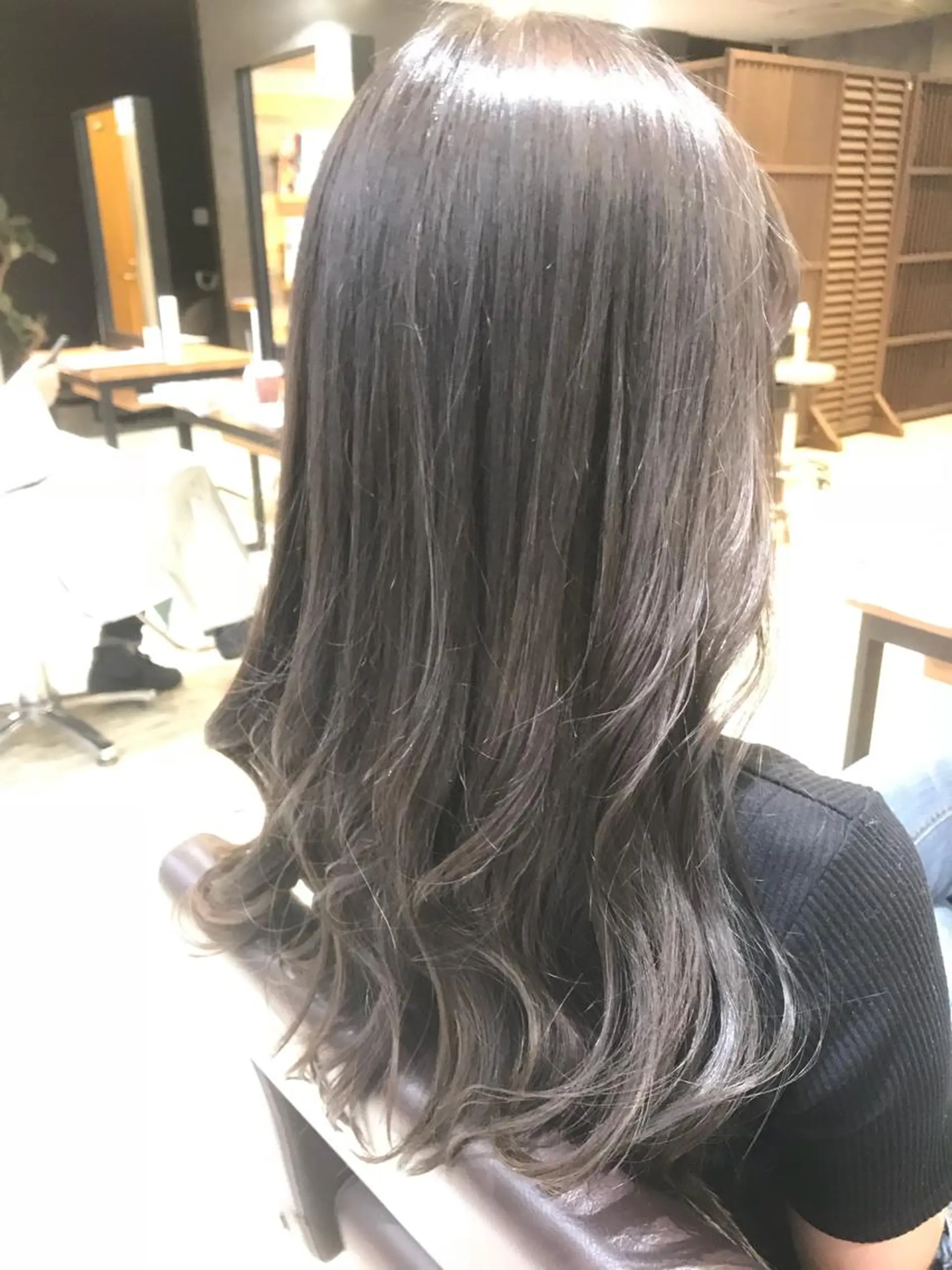 セミロング カラー パーマ ヘアアレンジ メンズ キッズ ネイル マツエク・マツパ MODEK's西宮店 マネージャー神道有基のヘアスタイル