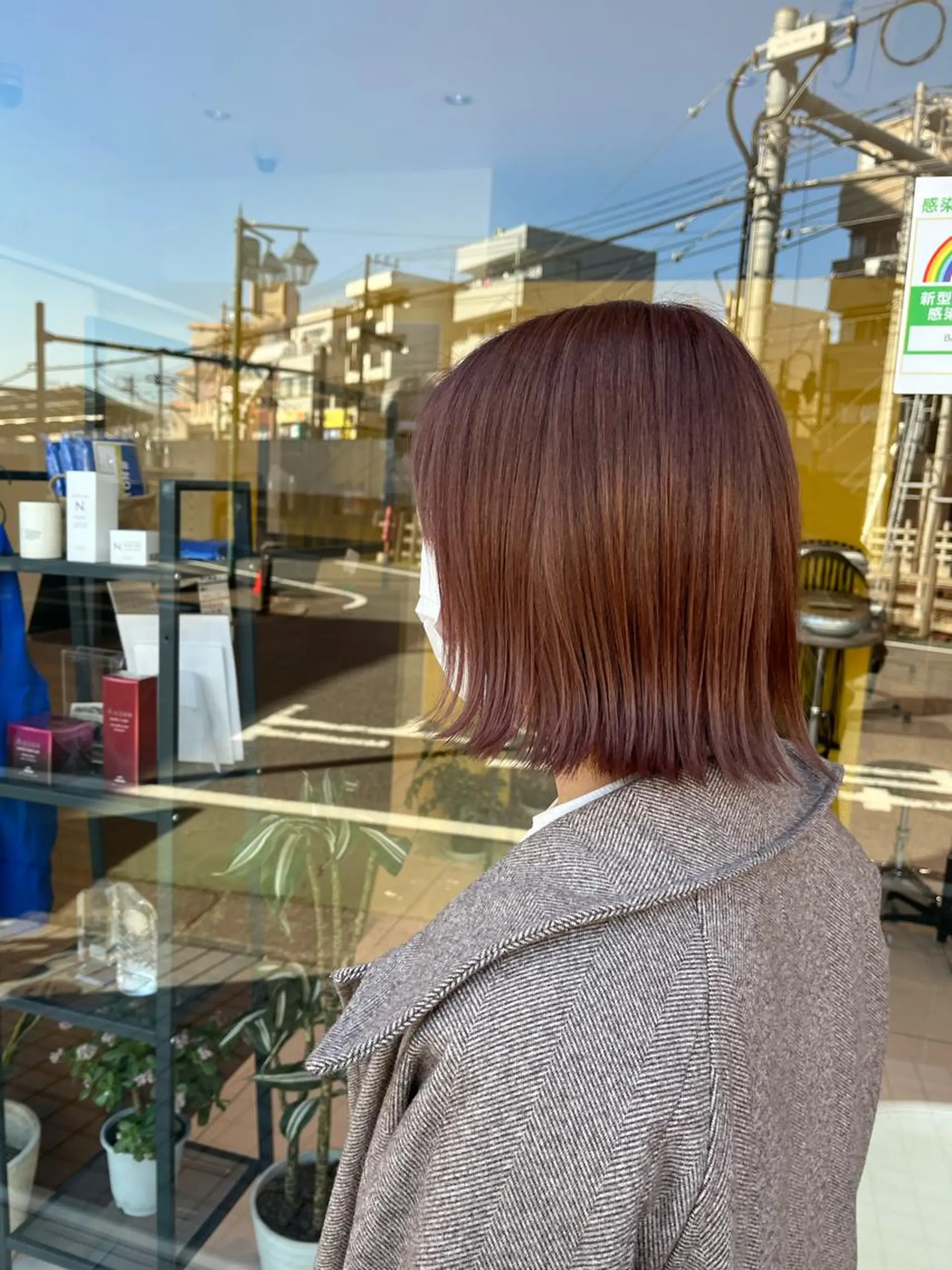 ミディアム カラー 似合わせ 垢抜け🌟 AKINOのヘアスタイル