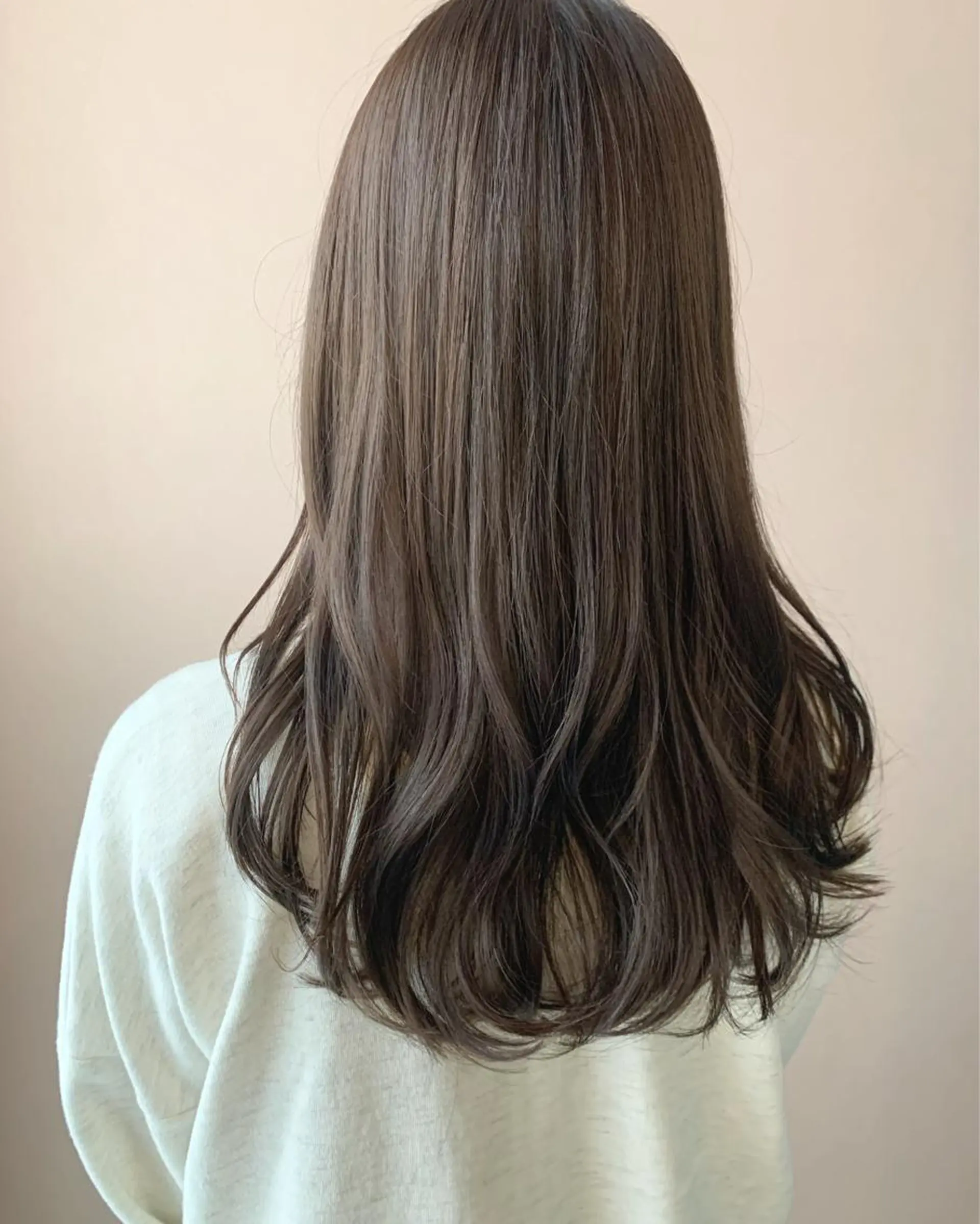 ロング カラー ブラウンカラー チョコレートブラウン 透明感カラー オレンジ hub hair レイヤー/透明感のヘアスタイル