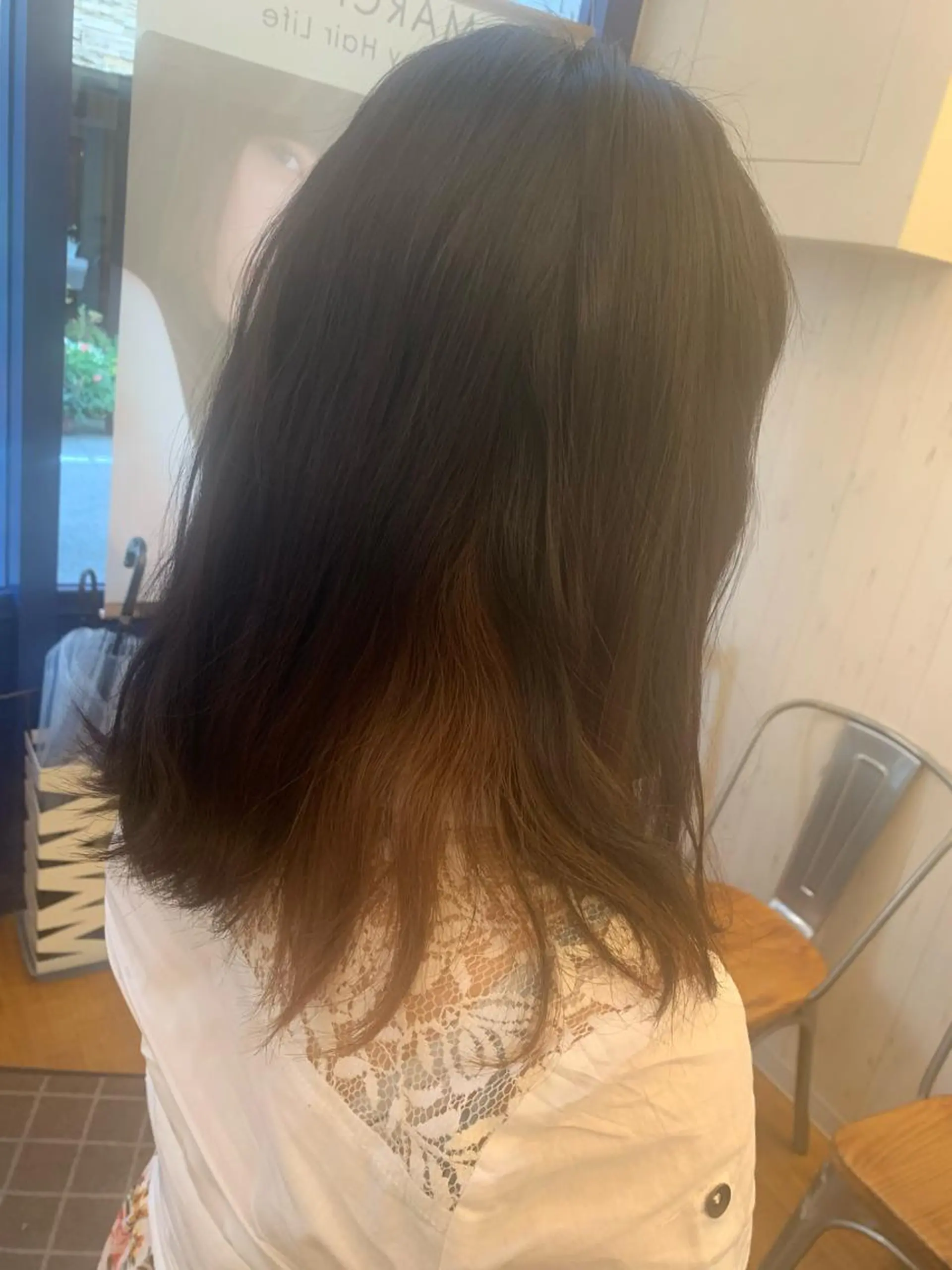 セミロング カラー march merryのヘアスタイル