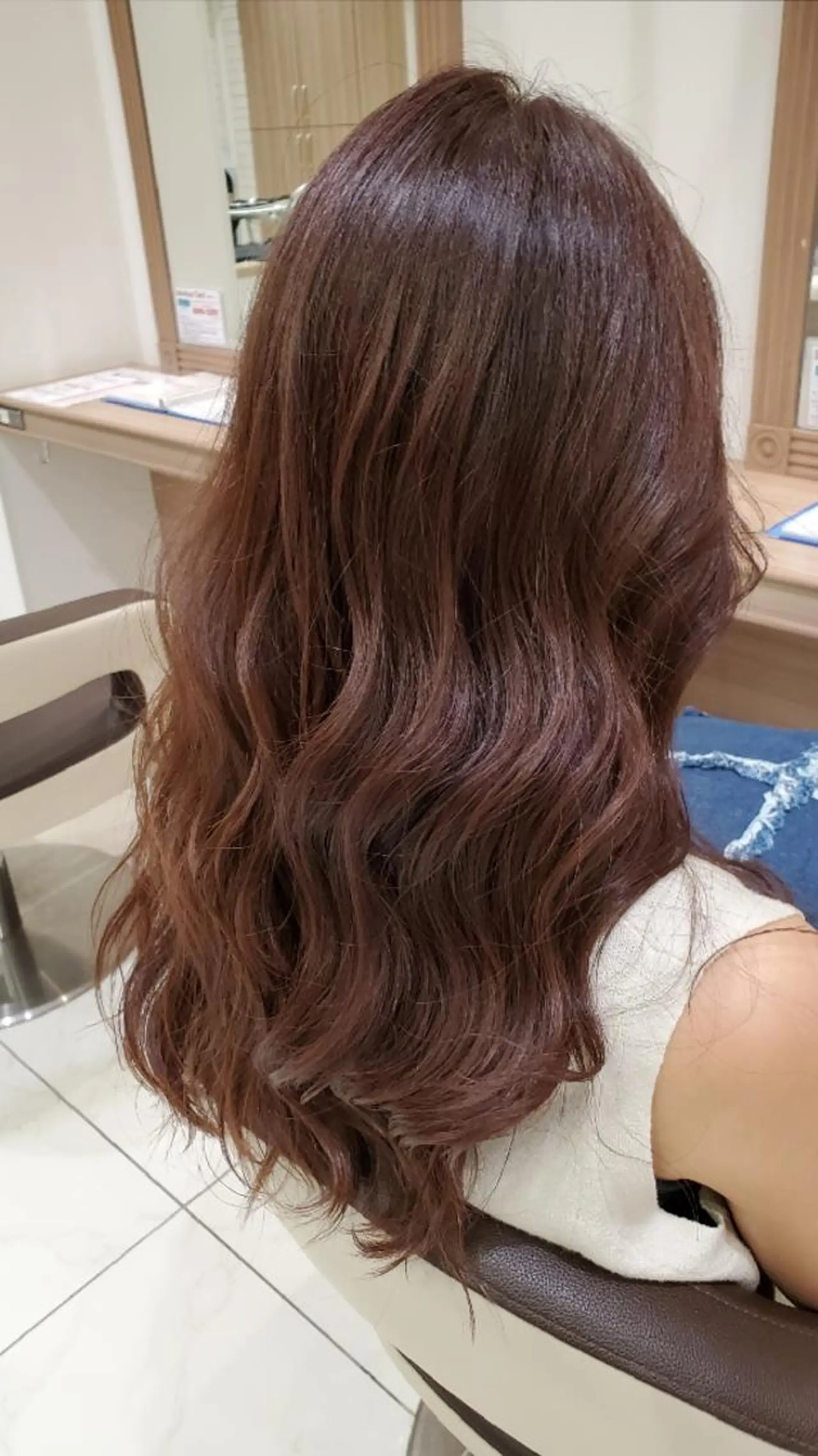 ロング カラー グレージュ イルミナカラー 中村 和貴のヘアスタイル