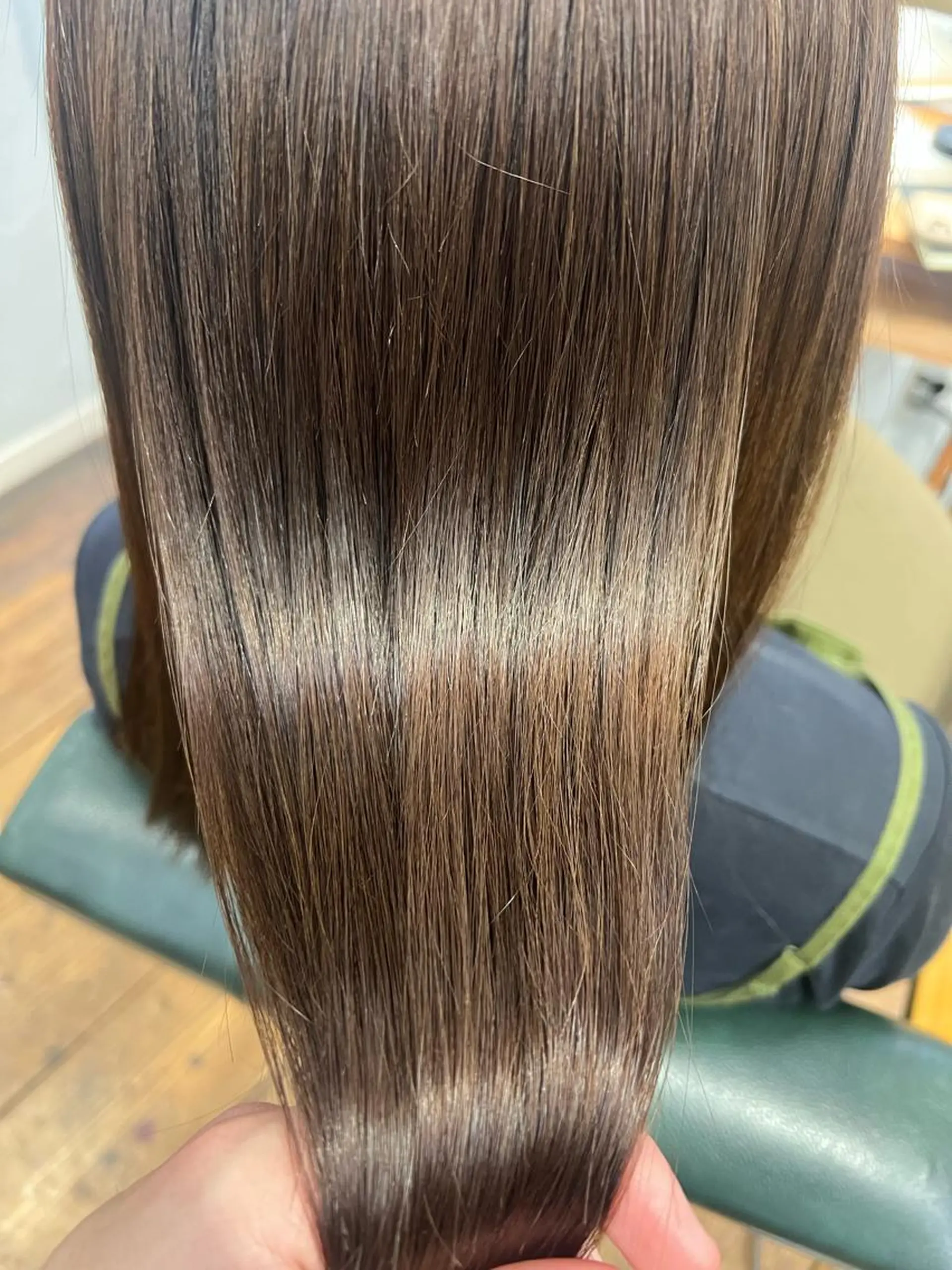 ロング カラー 髪質改善/縮毛矯正/ 超高濃度水素ケアのヘアスタイル