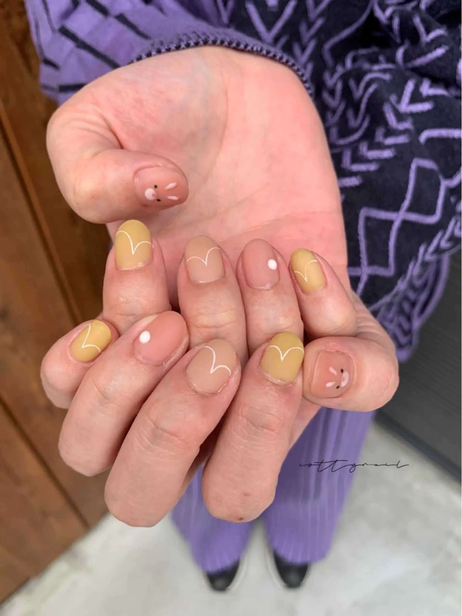 ネイル アートネイル ジェルネイル ニュアンスネイル cottynail -miki-のその他イメージ