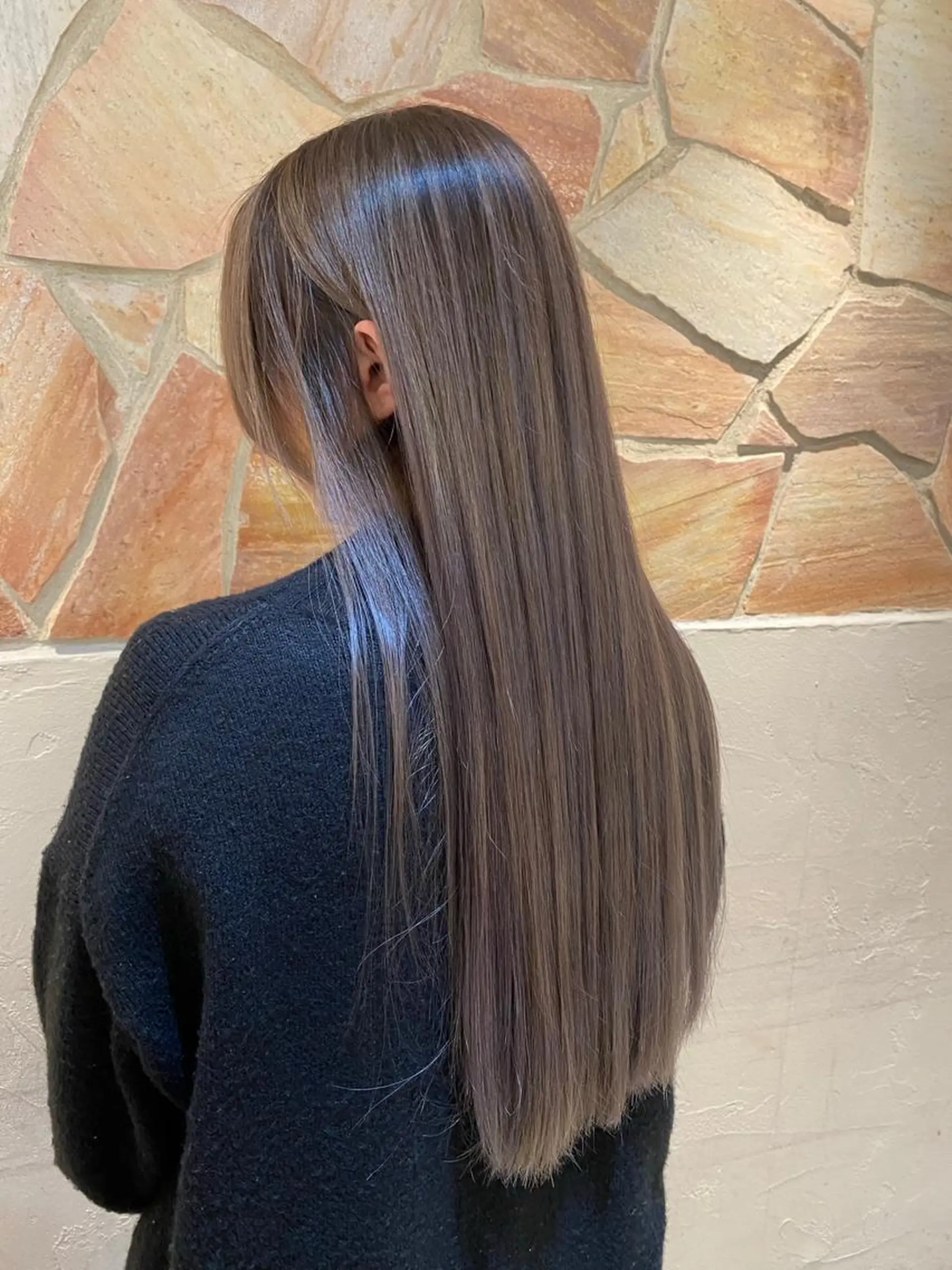 ロング カット ヘアカラー トリートメント 🟡【美髪専門店】 ✨褒め髪/艶髪🟡のヘアスタイル