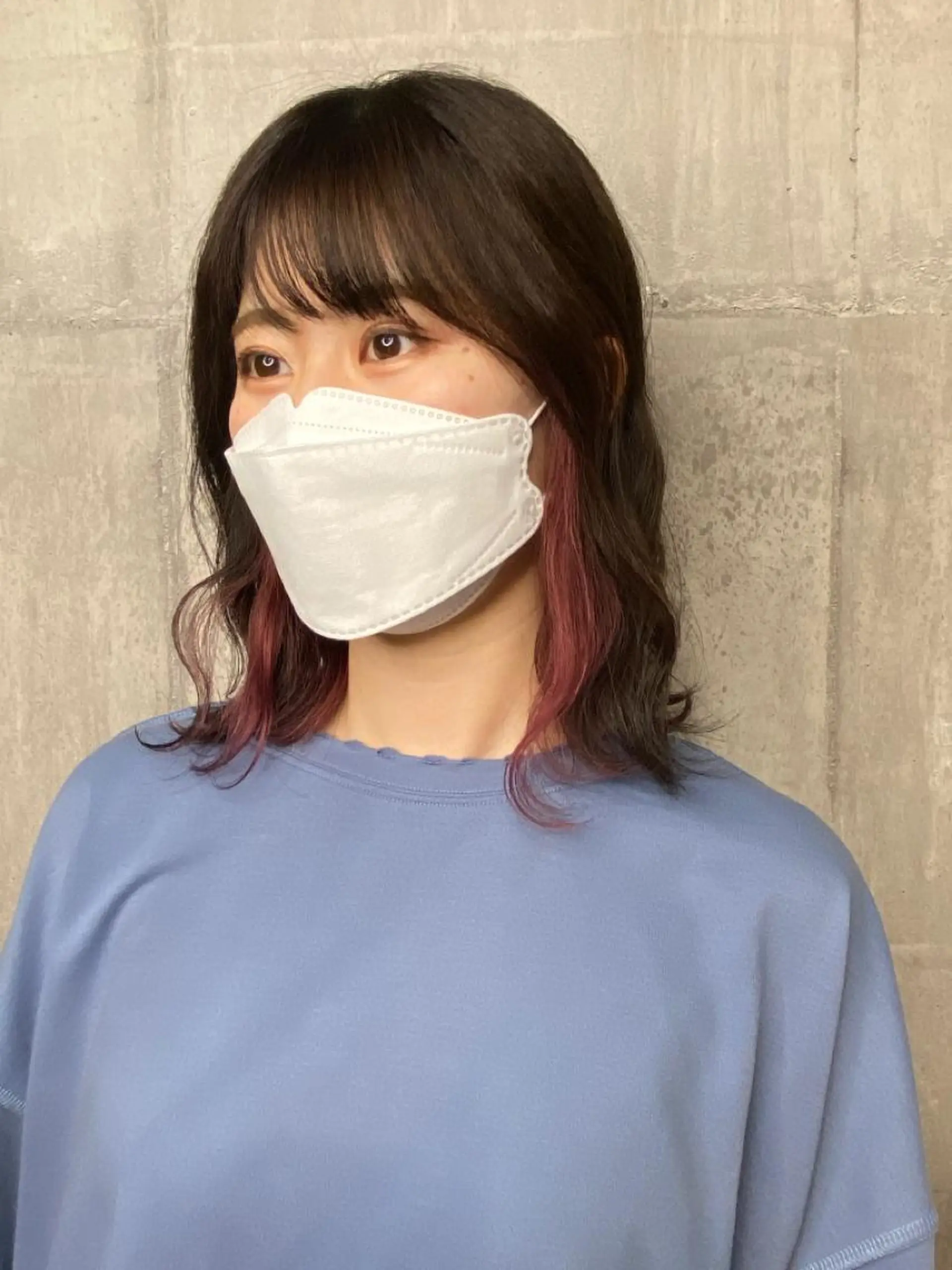 カラー 🩶韓国/似合わせ/ さわ🩶のヘアスタイル