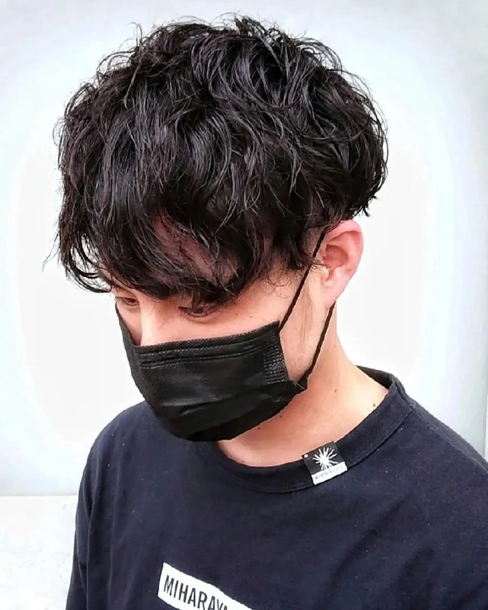 メンズ パーマ マッシュ カット パーマ 【メンズ専門】 田口雄也のヘアスタイル