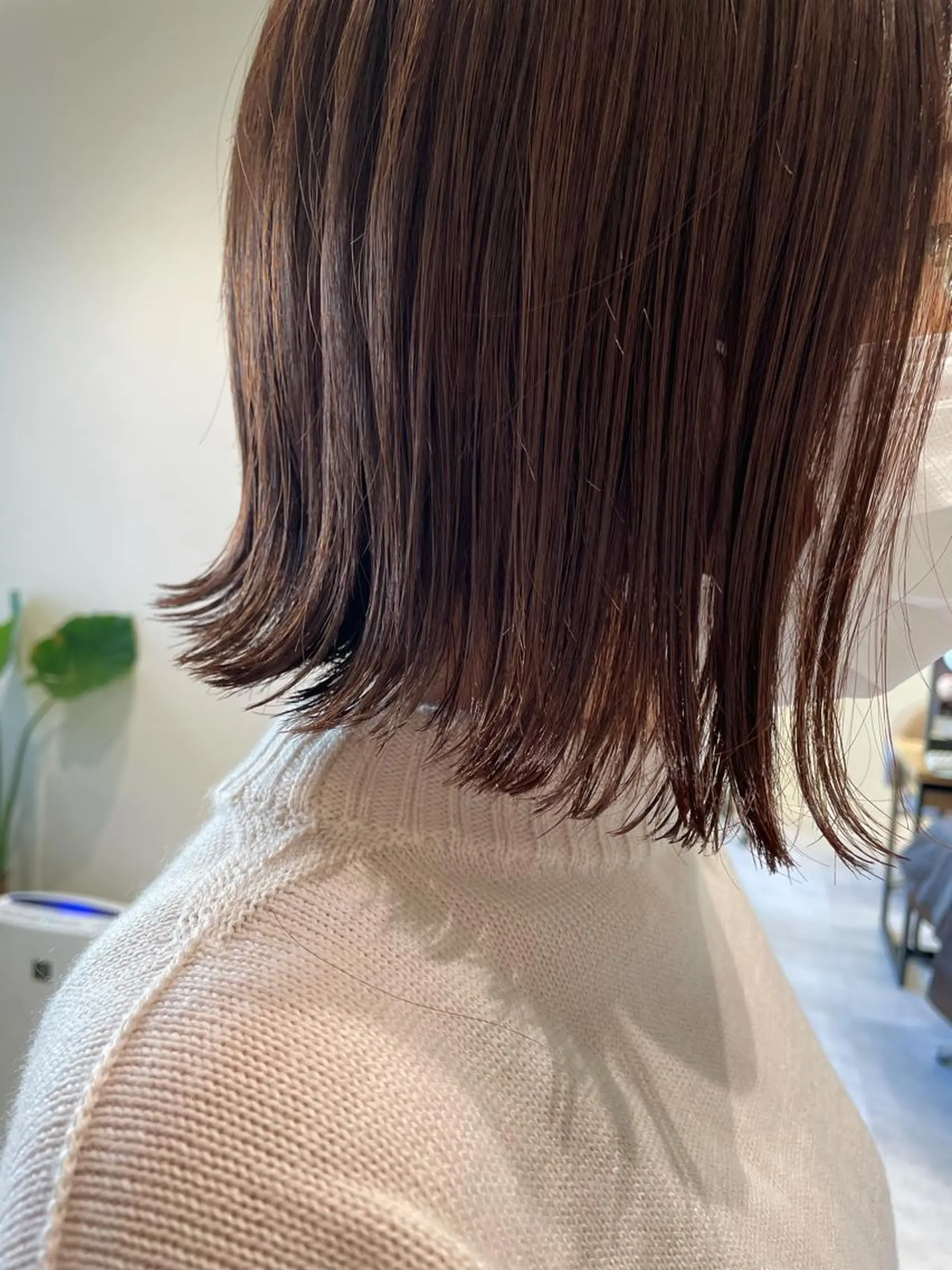 ショート ボブ/インナーカラー /眉毛/Miyuのヘアスタイル