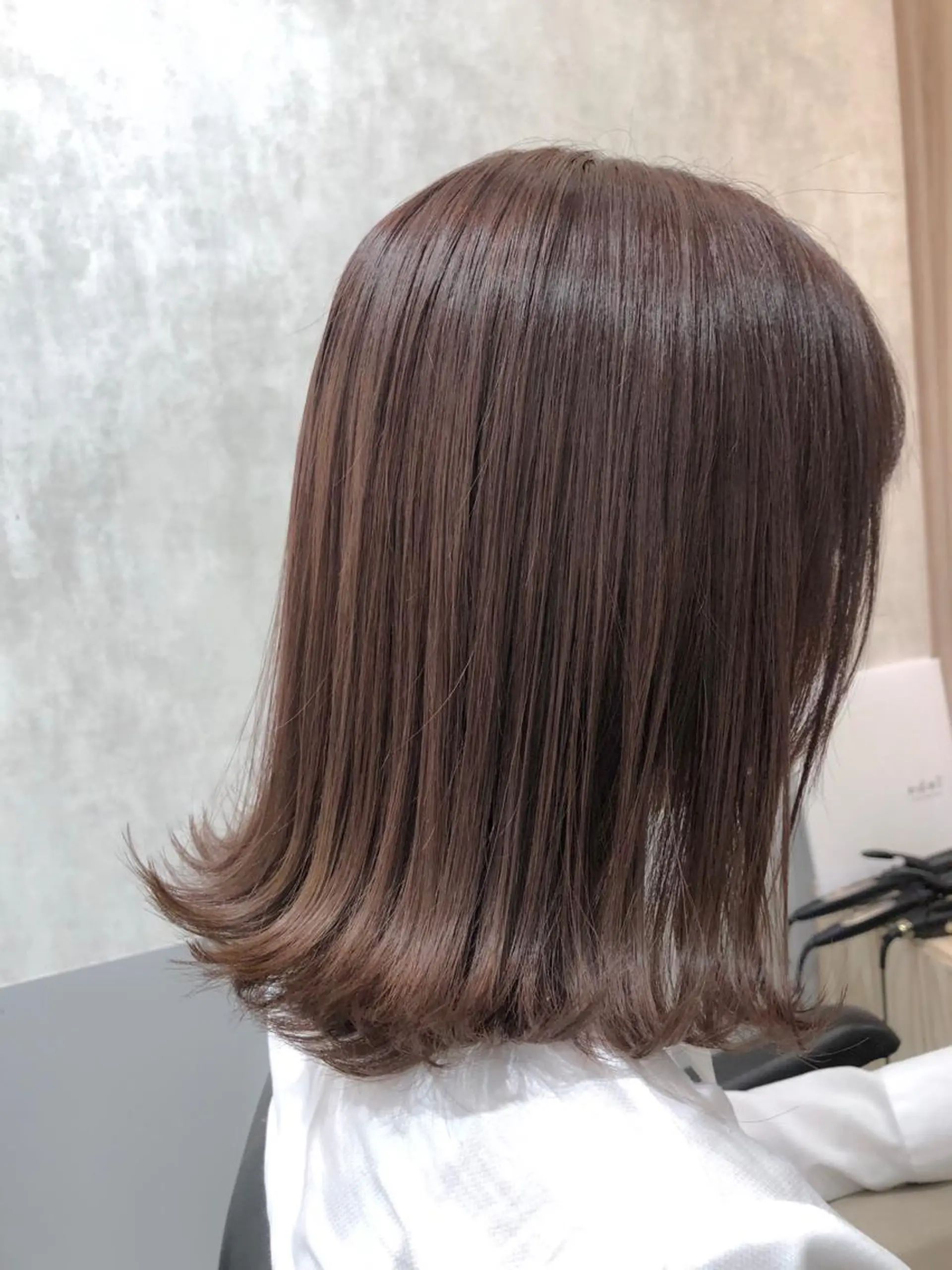 ミディアム カラー ブリーチ ケアブリーチ エドルカラー ピンクカラー SALOWIN神戸三宮East店所属・【半個室、艶髪】西村 有司のヘアスタイル