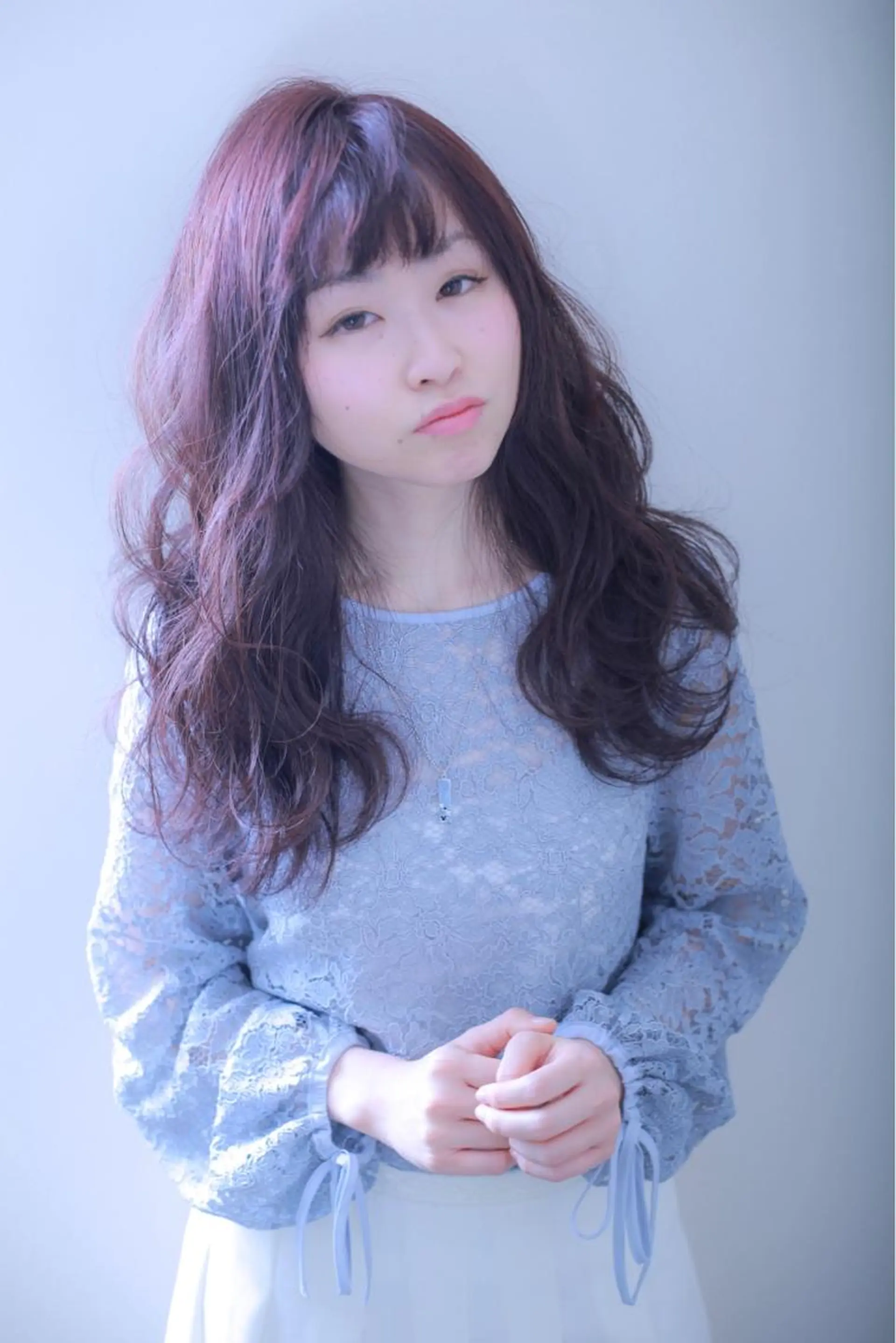 ロング 伊藤 裕貴のヘアスタイル