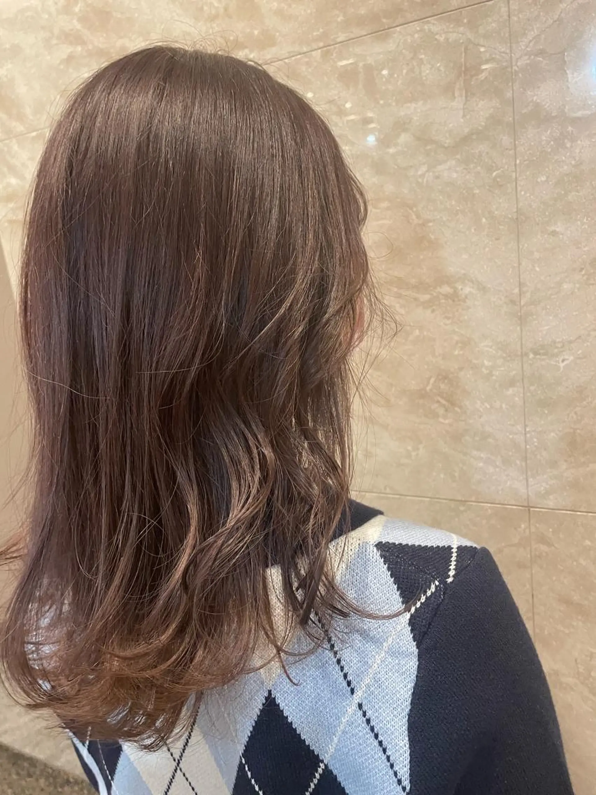 セミロング カラー 🍓 JURiA 🍓のヘアスタイル