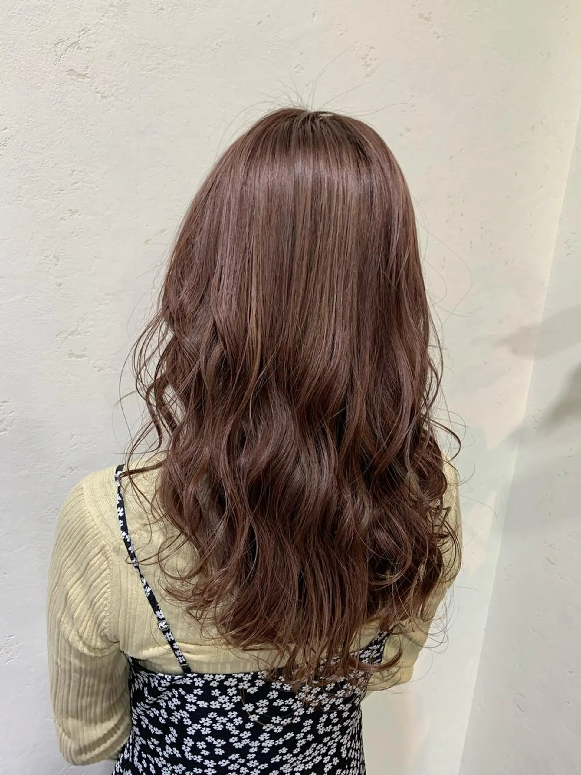 ロング カラー ヘアカラー トリートメント 天野 開のヘアスタイル