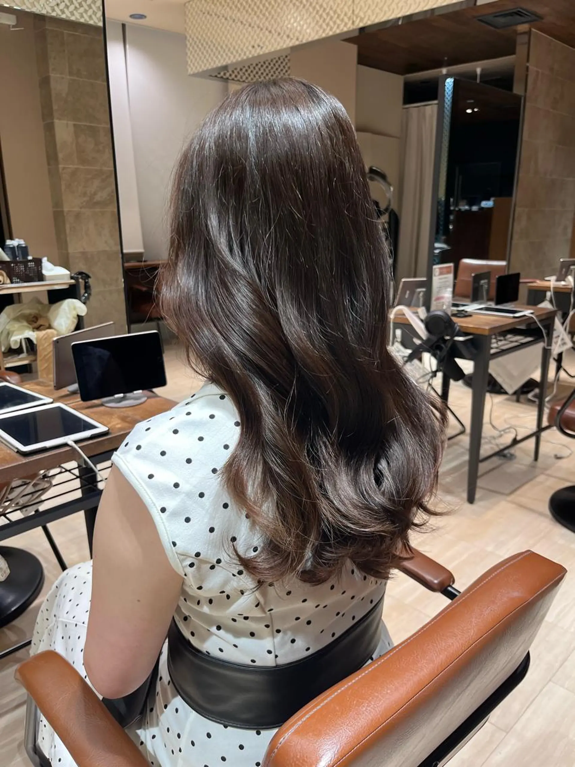 パーマ 赤羽今日子/レイヤー /盛れる顔まわりのヘアスタイル