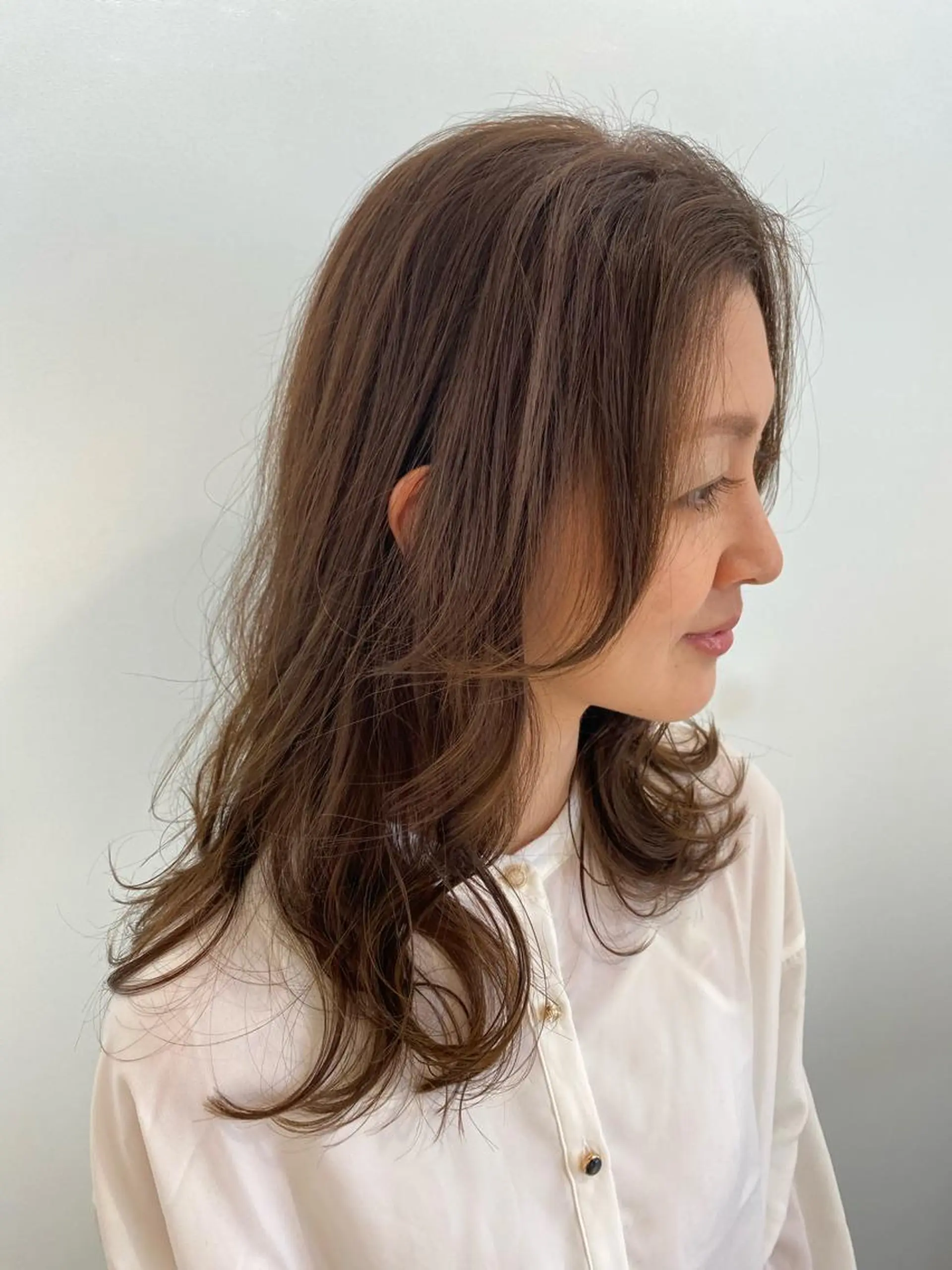 ロング レイヤーカット yunica所属・yunica manaeのヘアスタイル