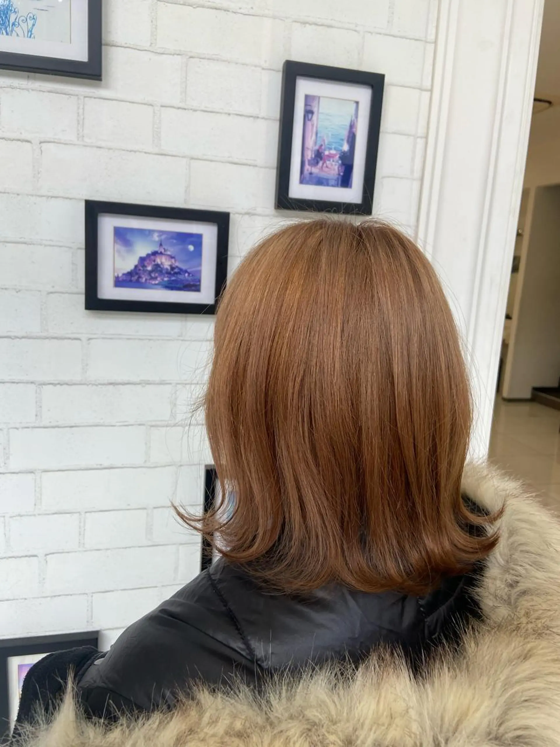 ミディアム 🫧ふくだ りな 🕊のヘアスタイル