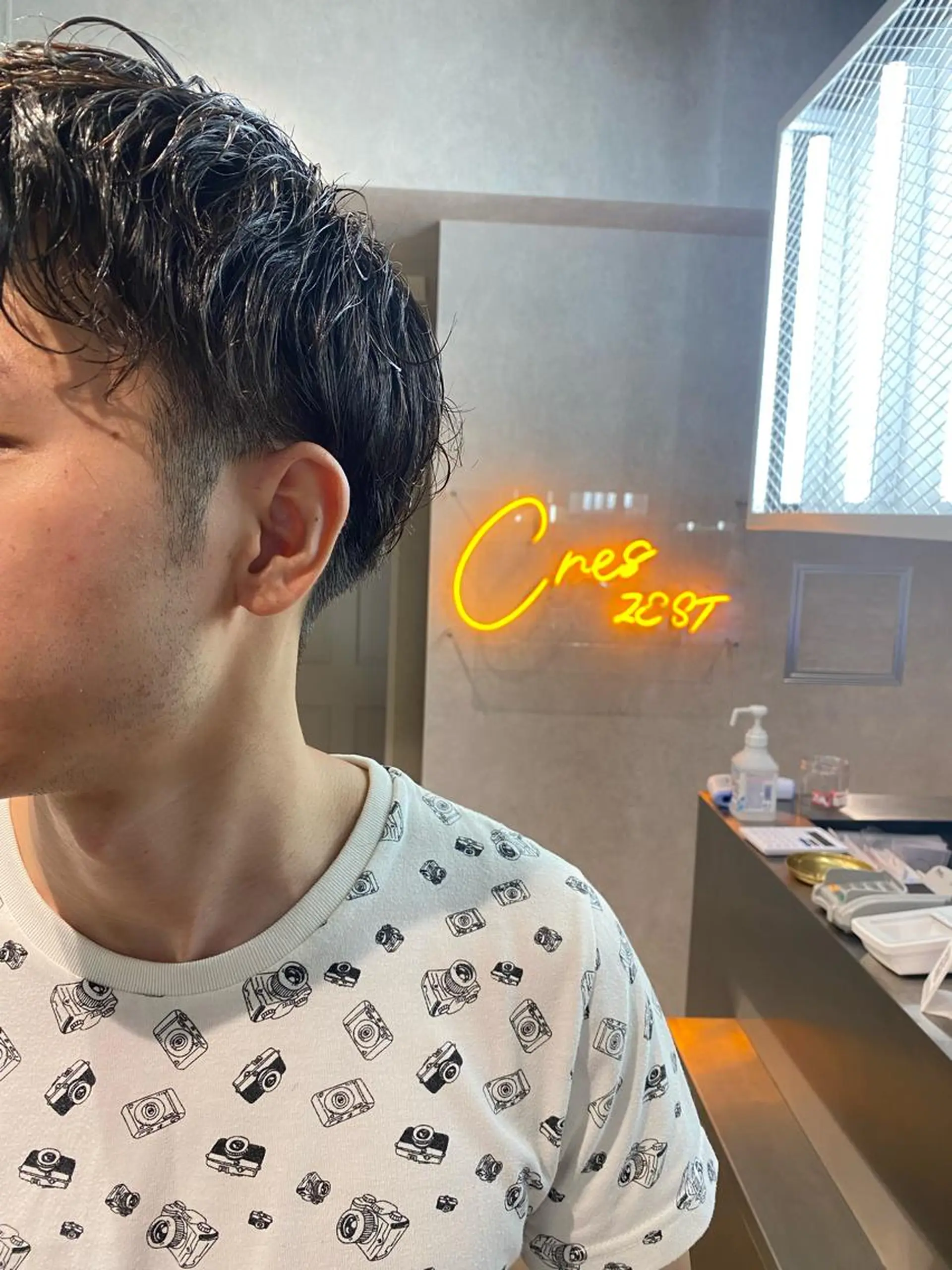 ミディアム メンズ XENA表参道 MIKUのヘアスタイル