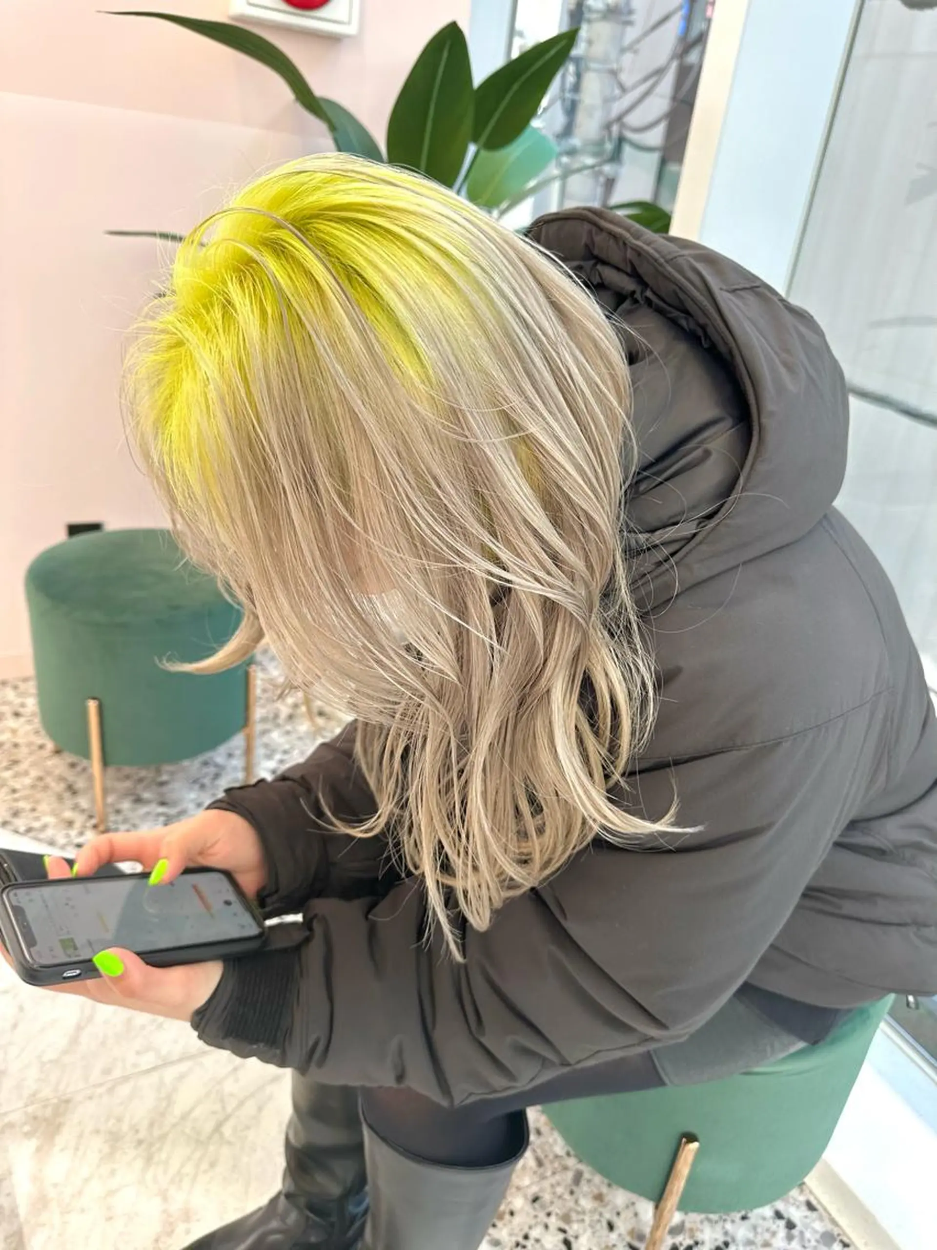 セミロング レイヤー/ハッシュ 渋谷/サッタのヘアスタイル