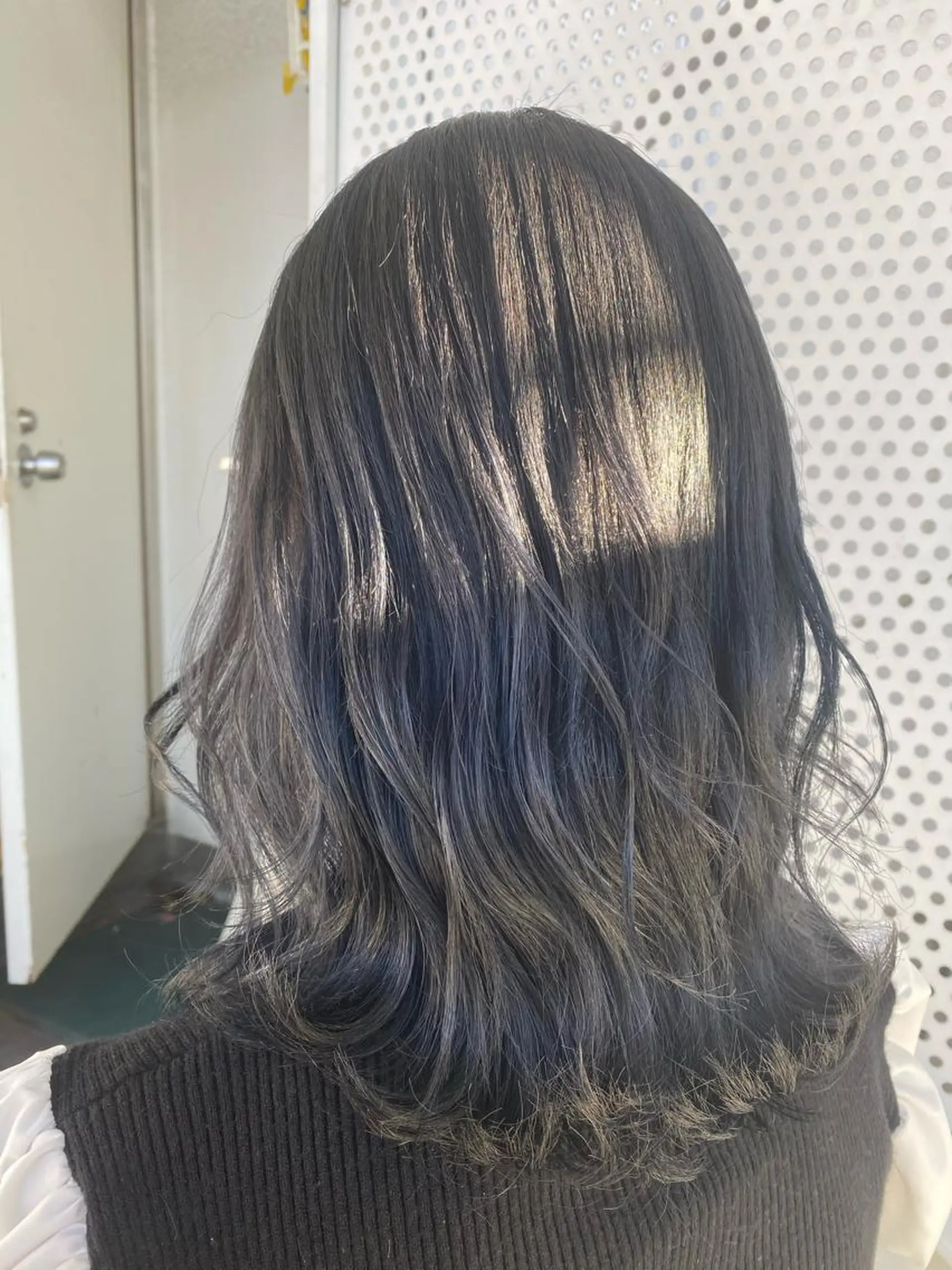 ミディアム カラー 韓国ヘア顔周りカット 艶髪ベージュtamaのヘアスタイル