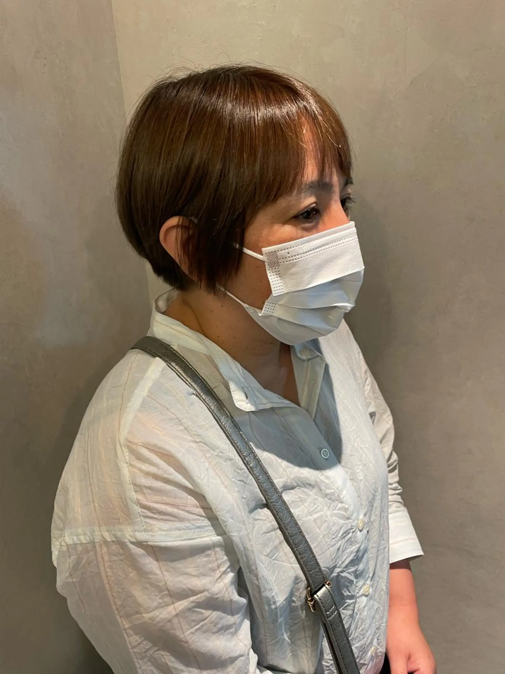 ショート カラー ショートヘア 🍮中山詩乃🍮顔 まわりデザイン◎のヘアスタイル