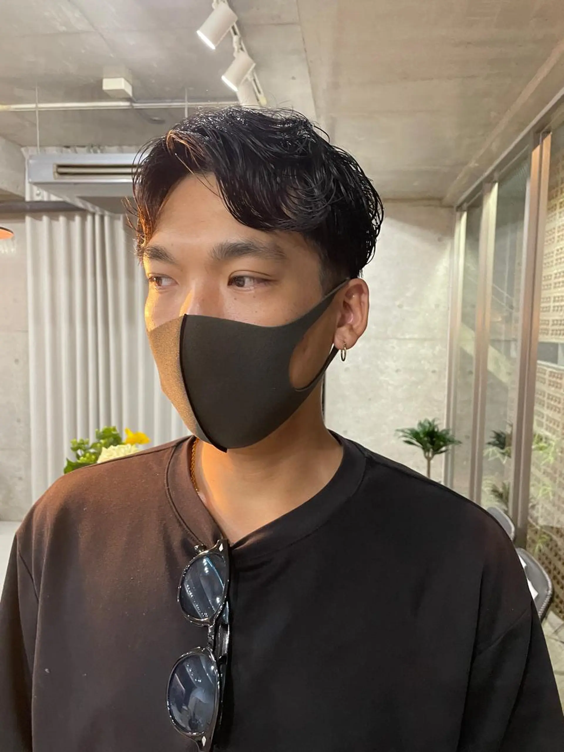 ショート パーマ メンズ 吉田一輝 外国人パーマのヘアスタイル