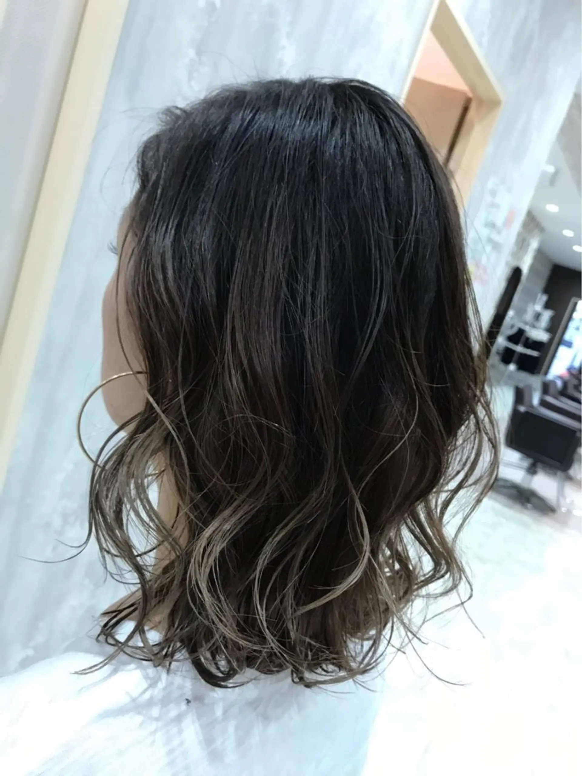 セミロング 柿沼  洸太のヘアスタイル