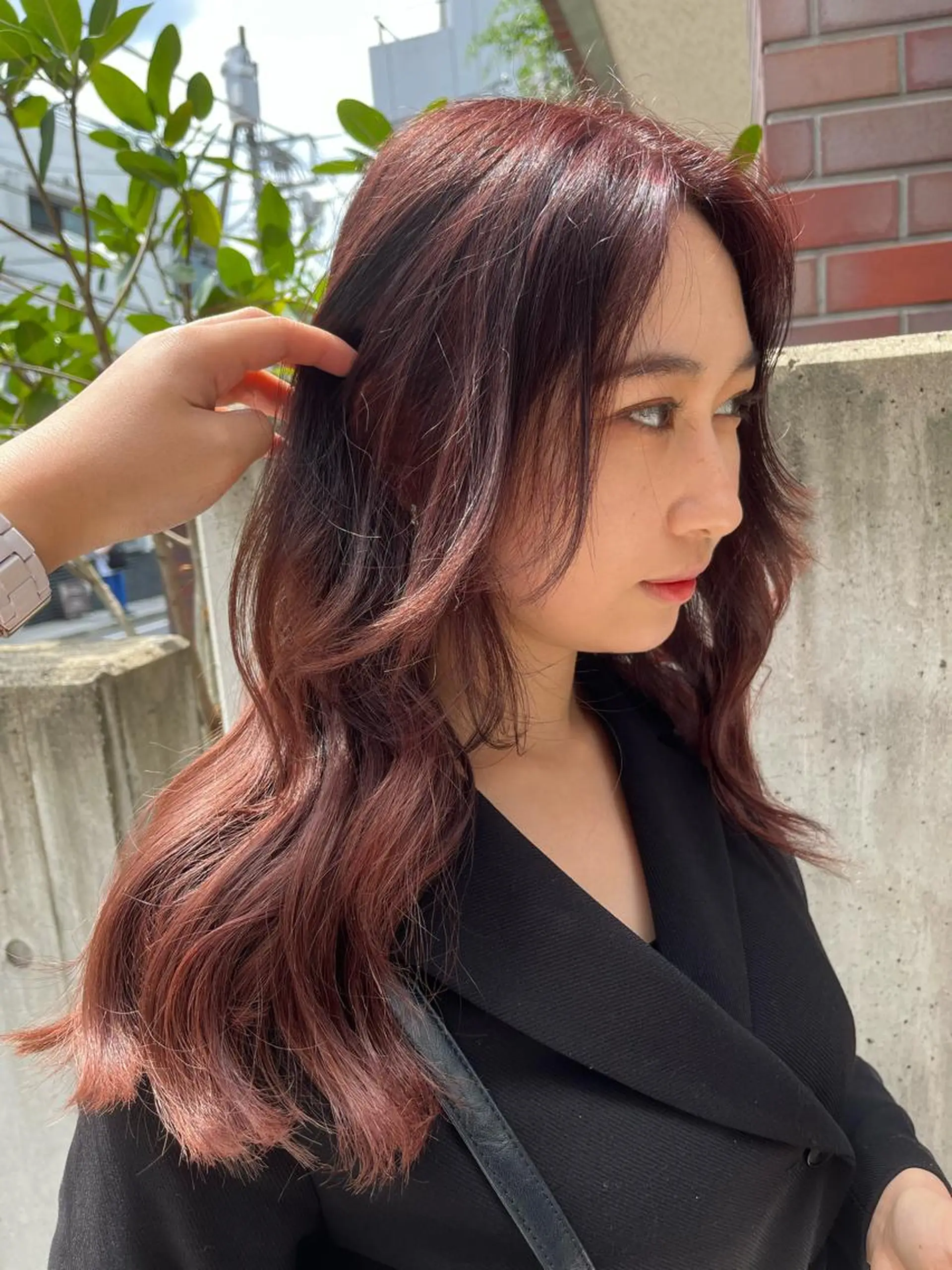 ロング Hana ハイトーン🕯🩰のヘアスタイル