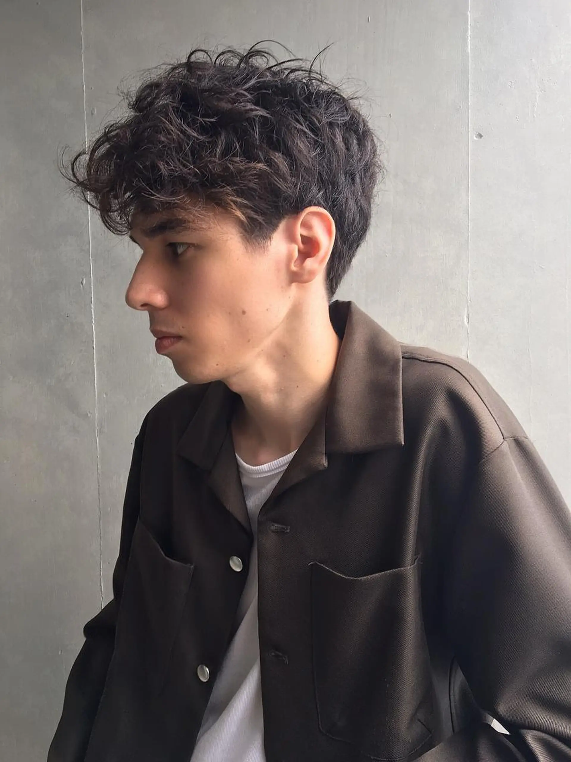 パーマ メンズ 菅原 英 /メンズカットのヘアスタイル