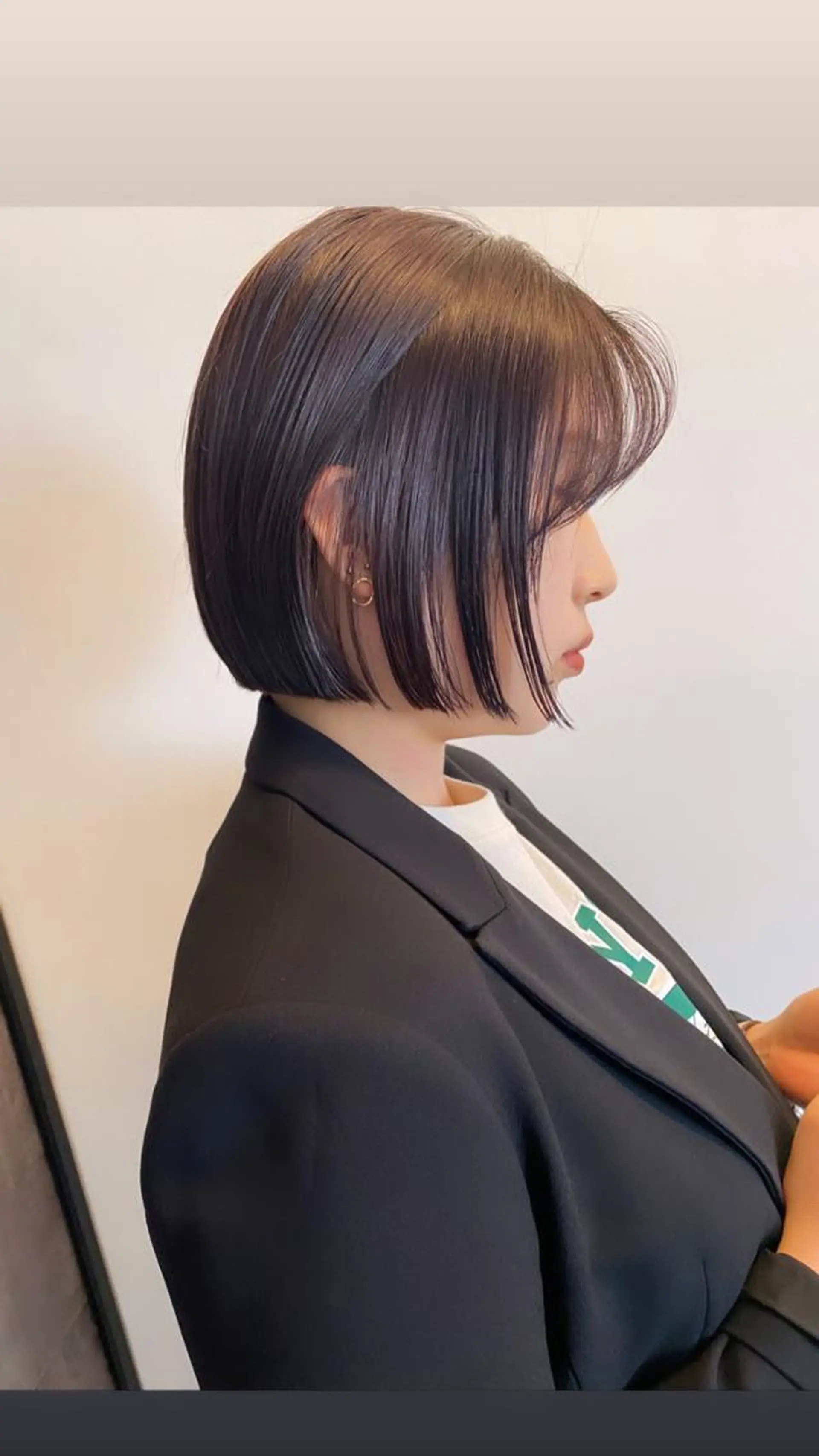 ミディアム カラー パーマ ヘアアレンジ メンズ キッズ ネイル マツエク・マツパ アイブロウ 広島/ボブ/レイヤー 🌿‬wakabaのヘアスタイル