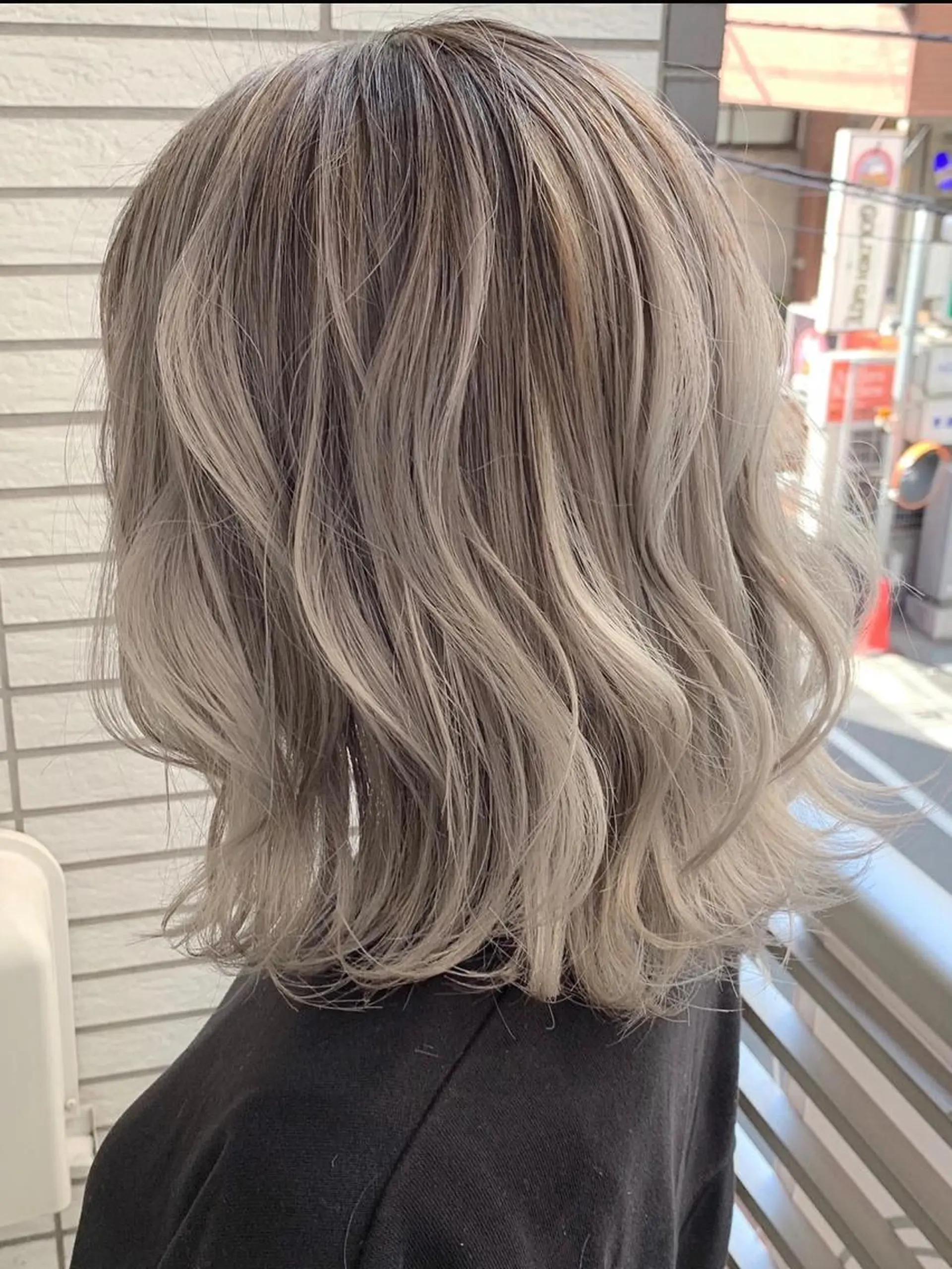 ミディアム 大橋 タツヤのヘアスタイル