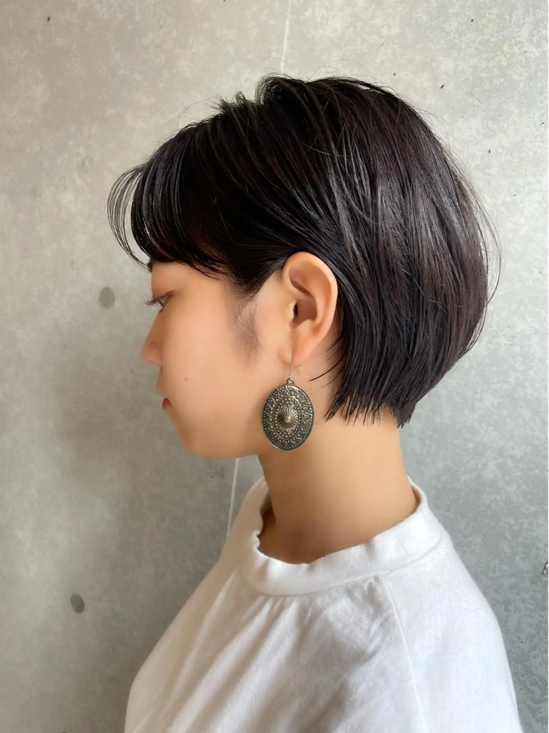 ショート レイヤー/韓国/ 顔周り/しんやのヘアスタイル