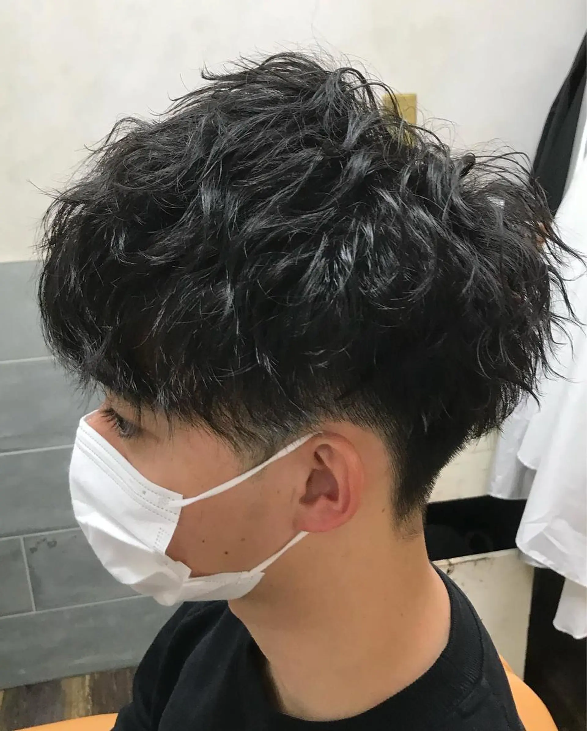 パーマ メンズ カット パーマ メンズ特化/パーマ/ フェードWATARUのヘアスタイル