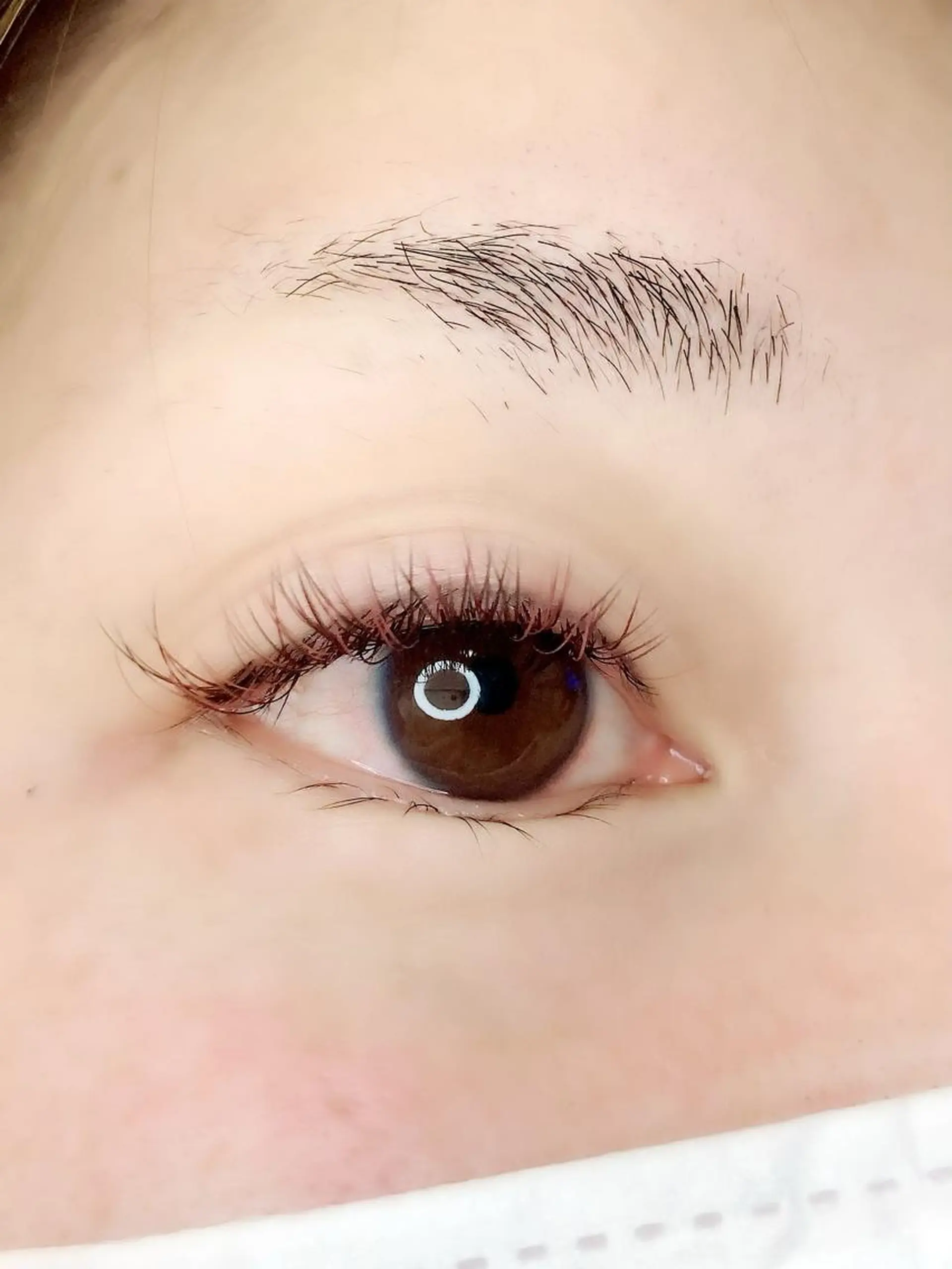 マツエク・マツパ カラーマツエク フラットラッシュ MT所属・M Tのマツエク・マツパデザイン