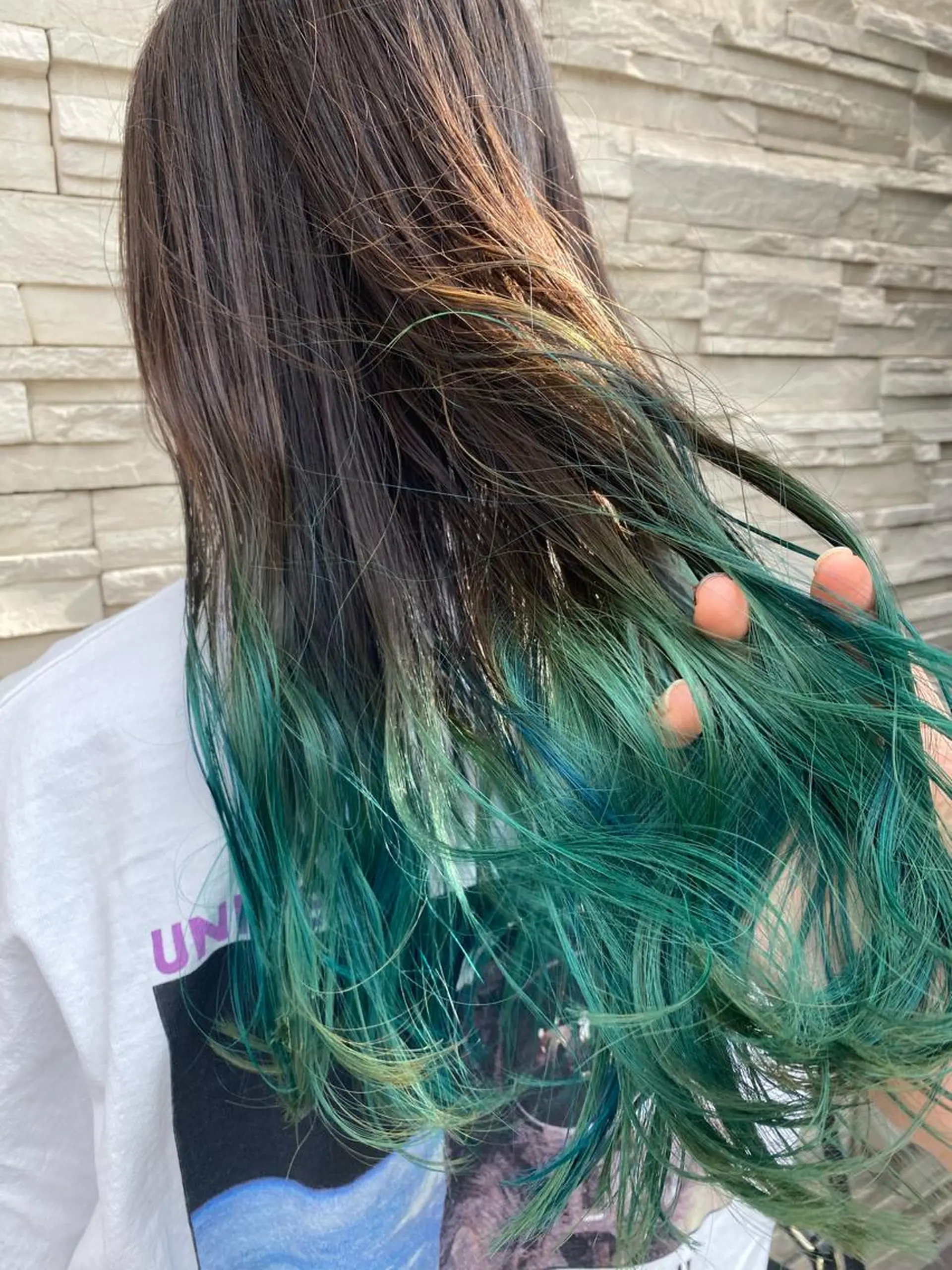 ロング カラー 透明感カラーブリーチ 🌼シゲモトアヤ🌼のヘアスタイル