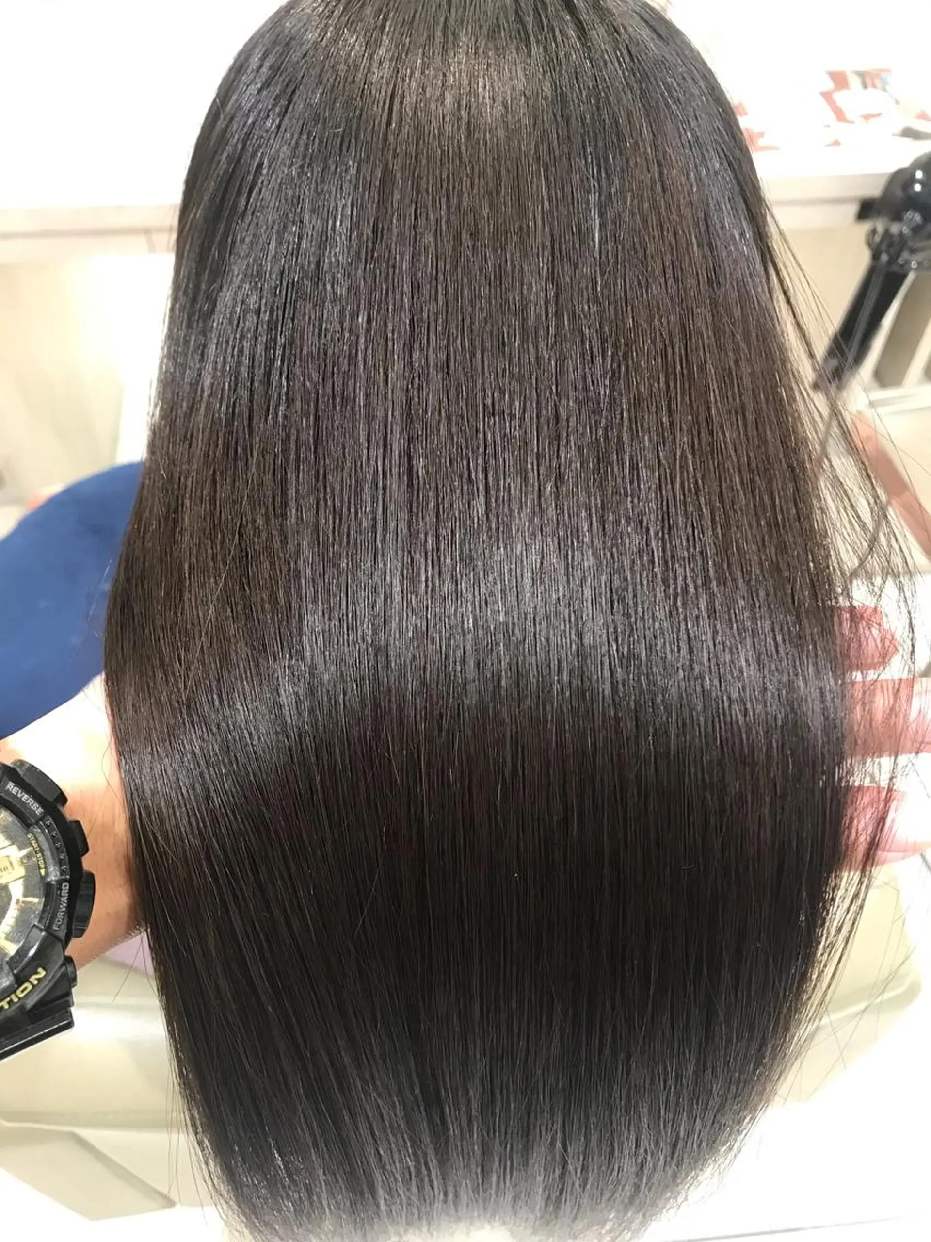 ミディアム くせ毛 縮毛矯正 トリートメント トリートメント 🎗美髪艶髪🫧髪質 改善特化🥇菊地のヘアスタイル