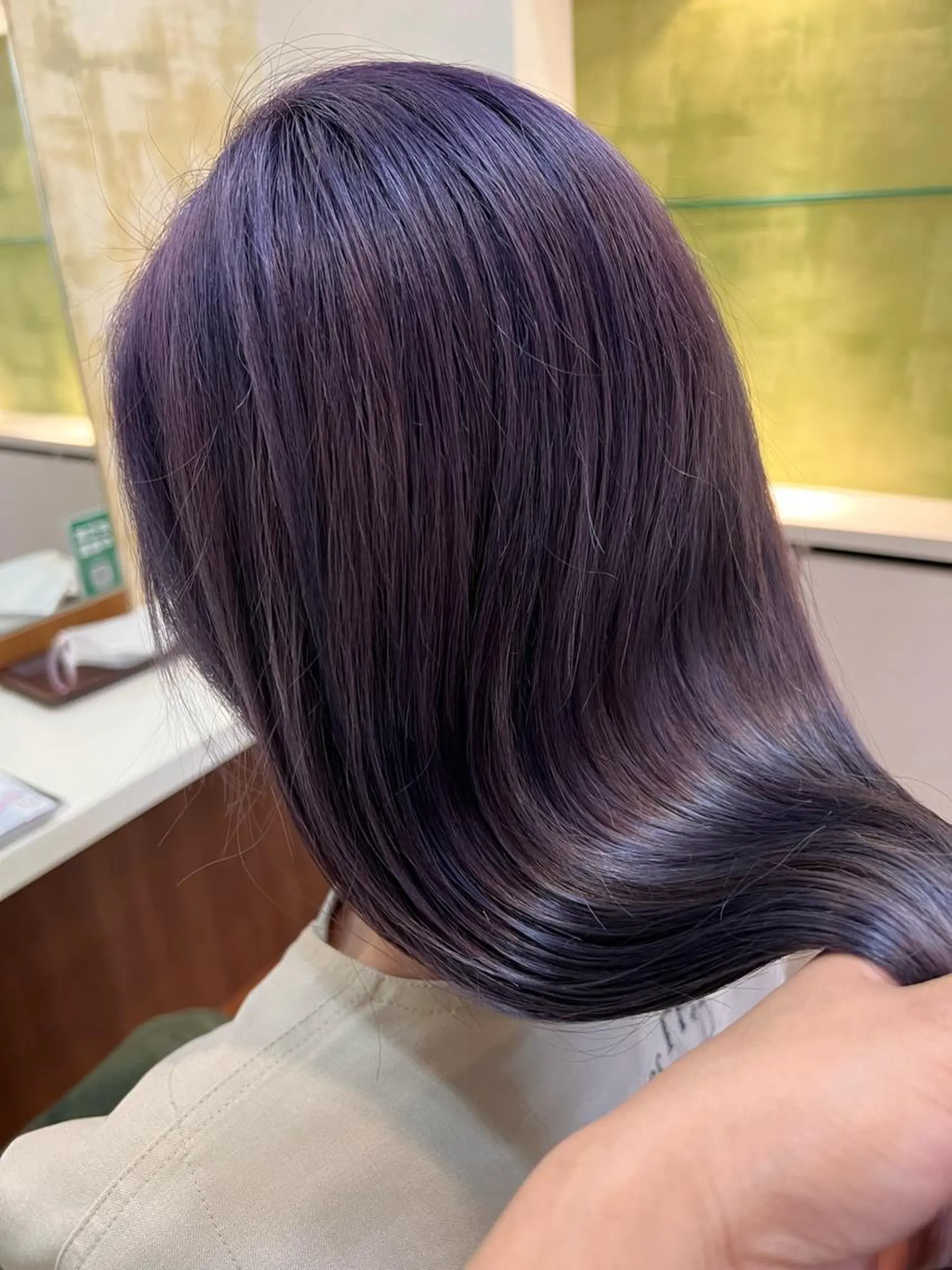 ロング カラー パープルカラー 🌻井上 マリー🌻のヘアスタイル