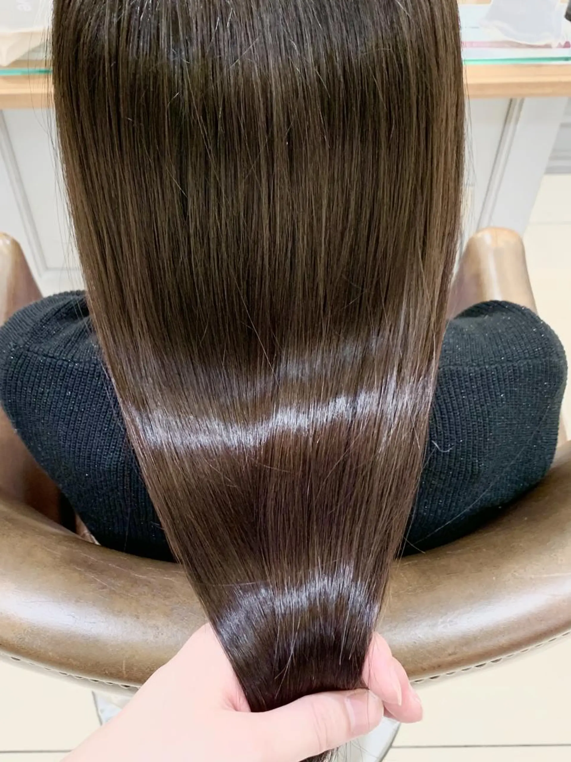 ロング 髪質改善 トリートメント 山下 直人のヘアスタイル