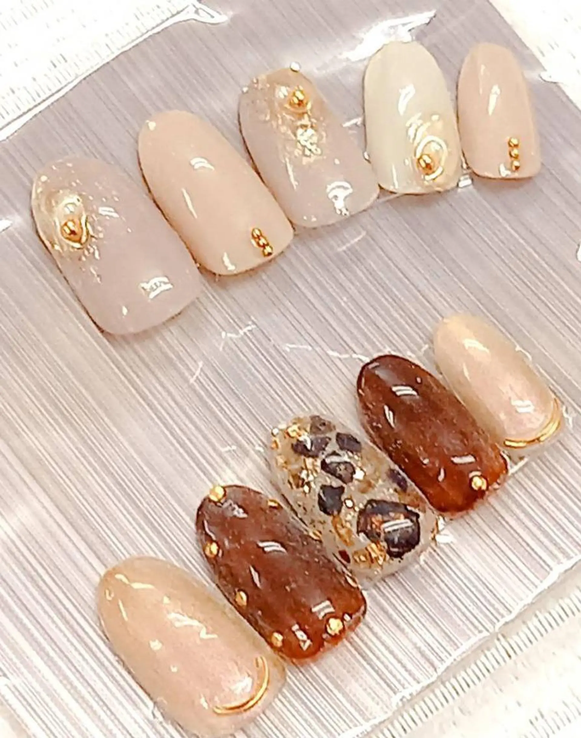 ネイル ニュアンスネイル ハンドネイル ラピートネイル 美佳のネイルデザイン