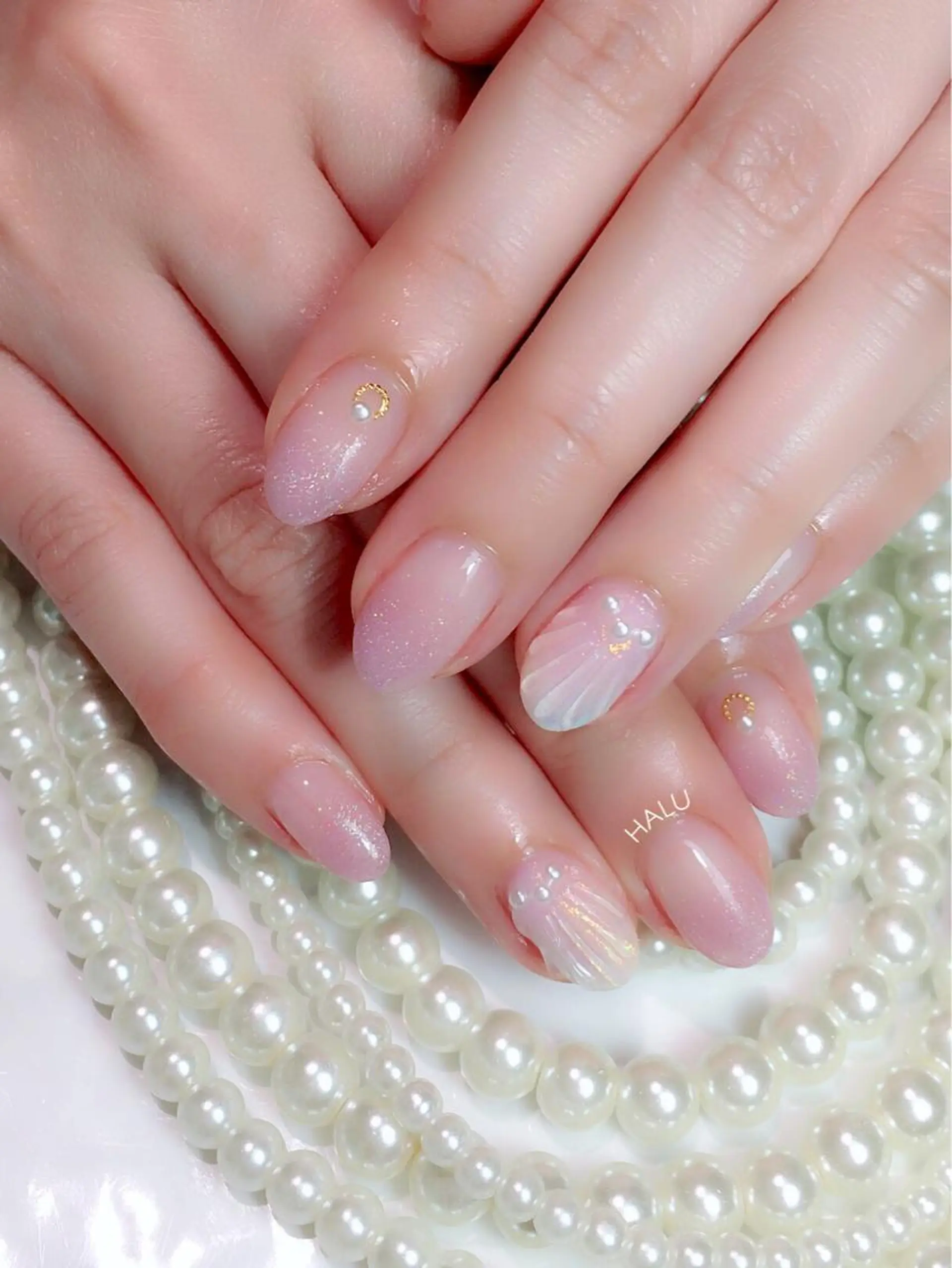 ネイル シンプルネイル HALU ハルのネイルデザイン