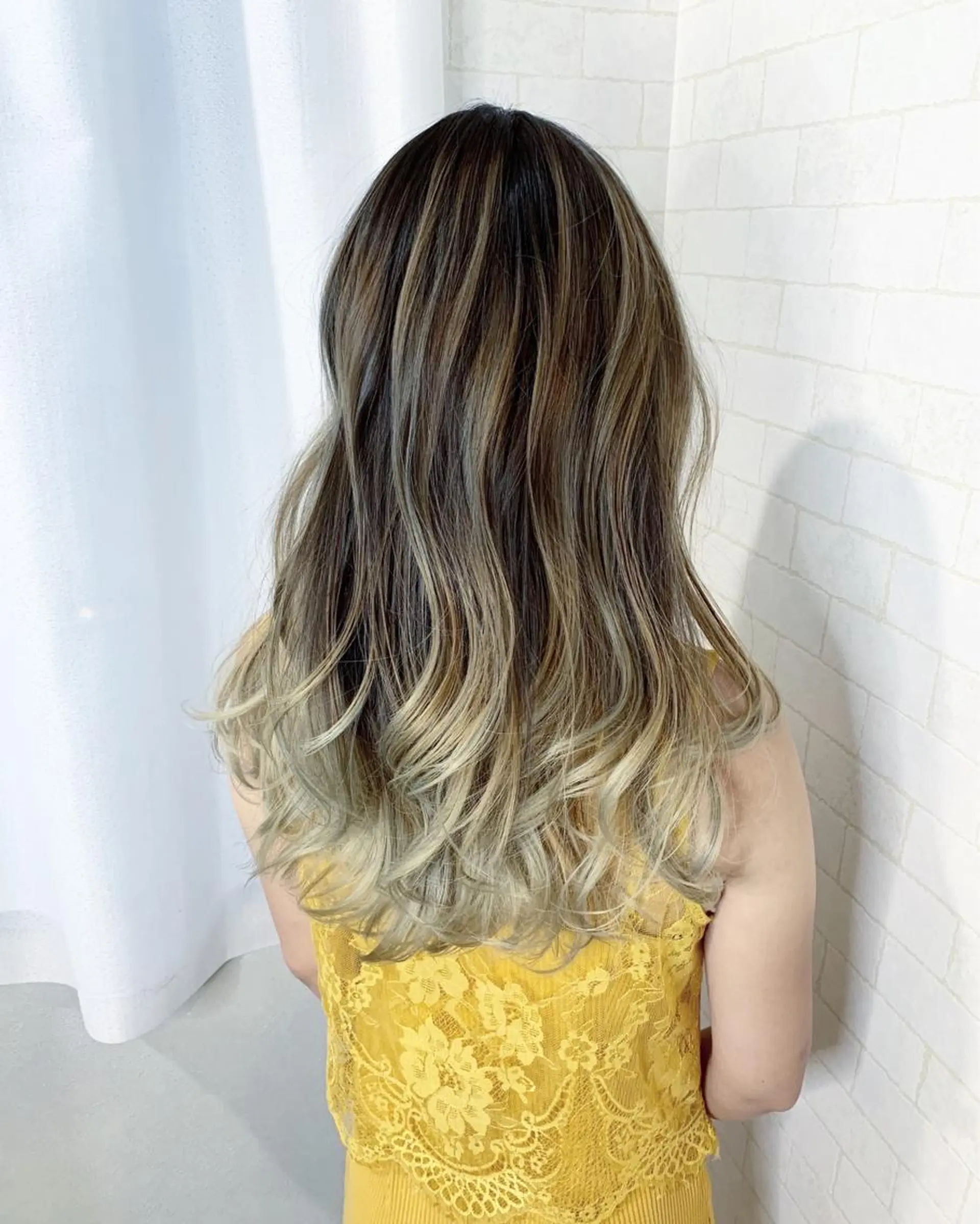 ロング カラー 神野 雅樹のヘアスタイル