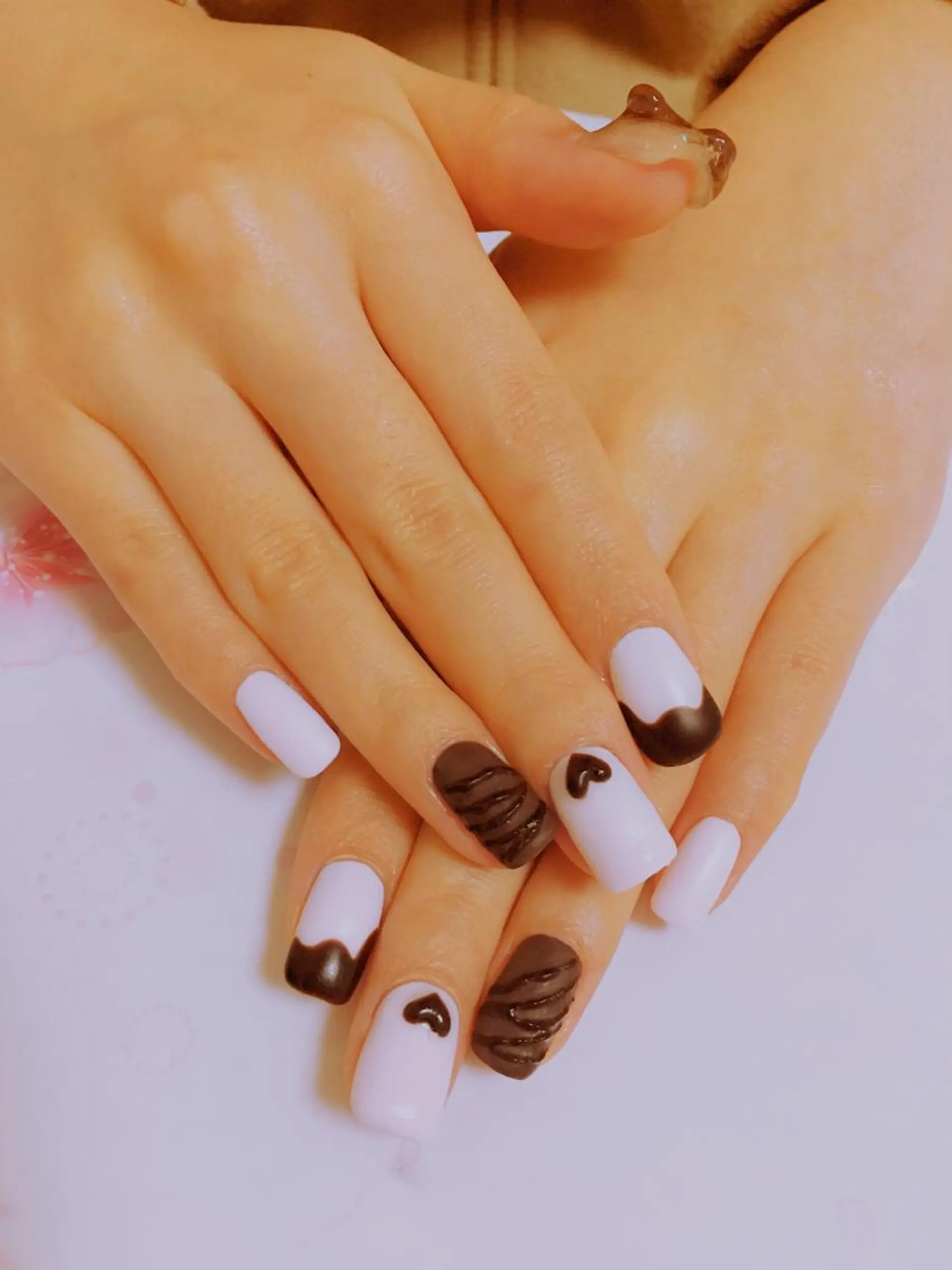 ネイル バレンタイン a yakaのネイルデザイン