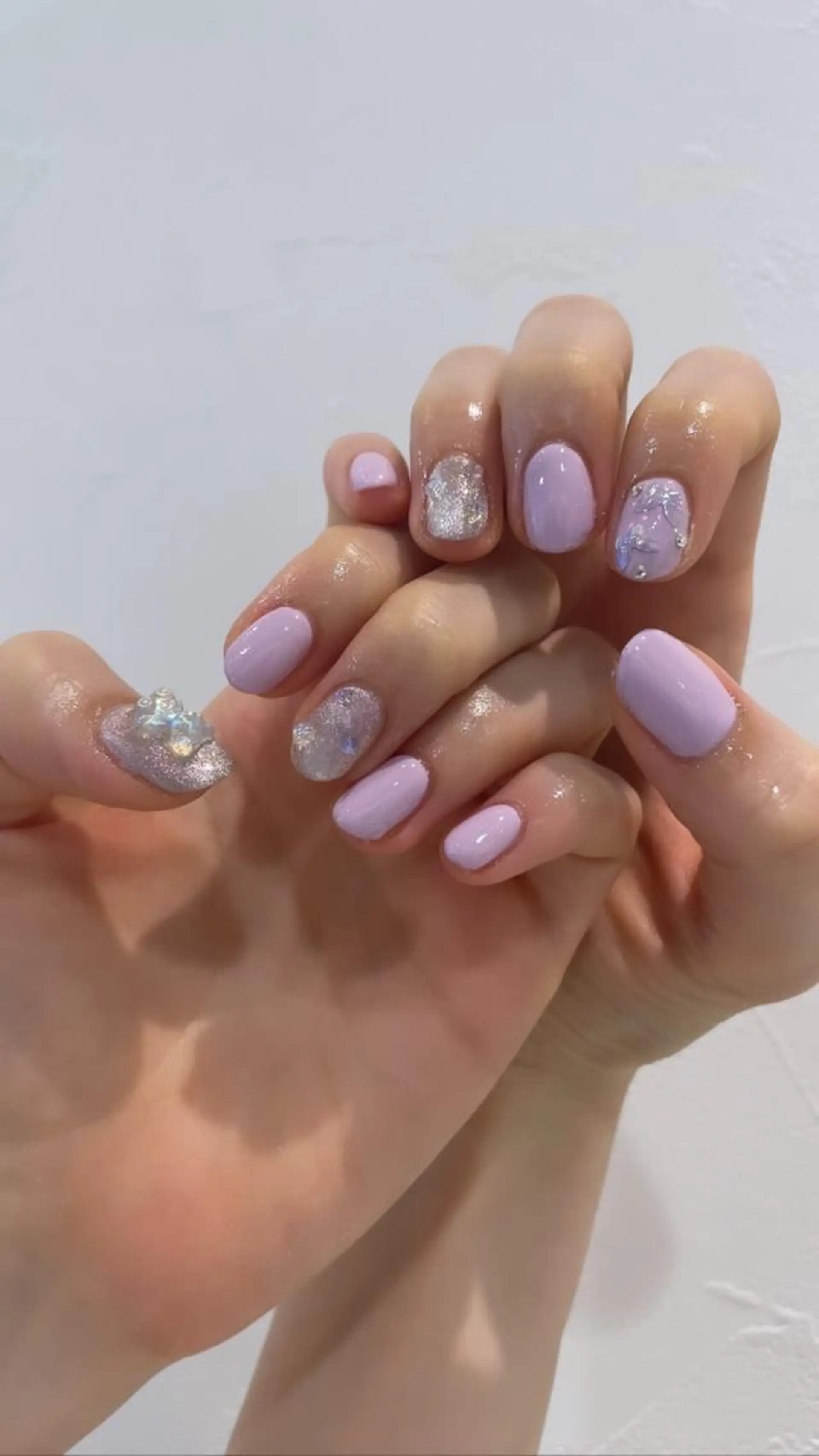 ネイル 束感まつ毛/ネイル/ LED♥KIRARAのマツエク・マツパデザイン