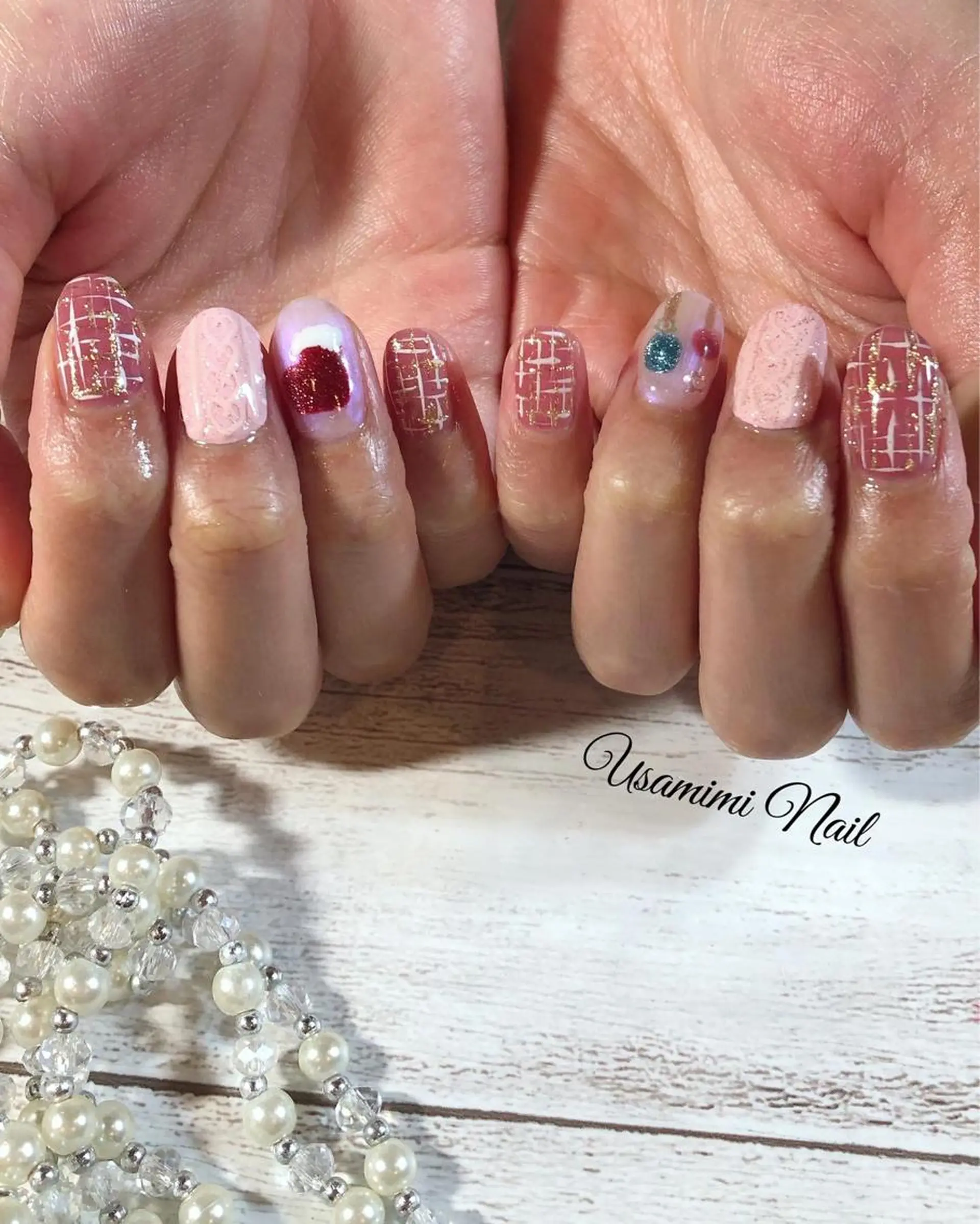 ネイル ハンドネイル USAMiMi 🐰💕のネイルデザイン