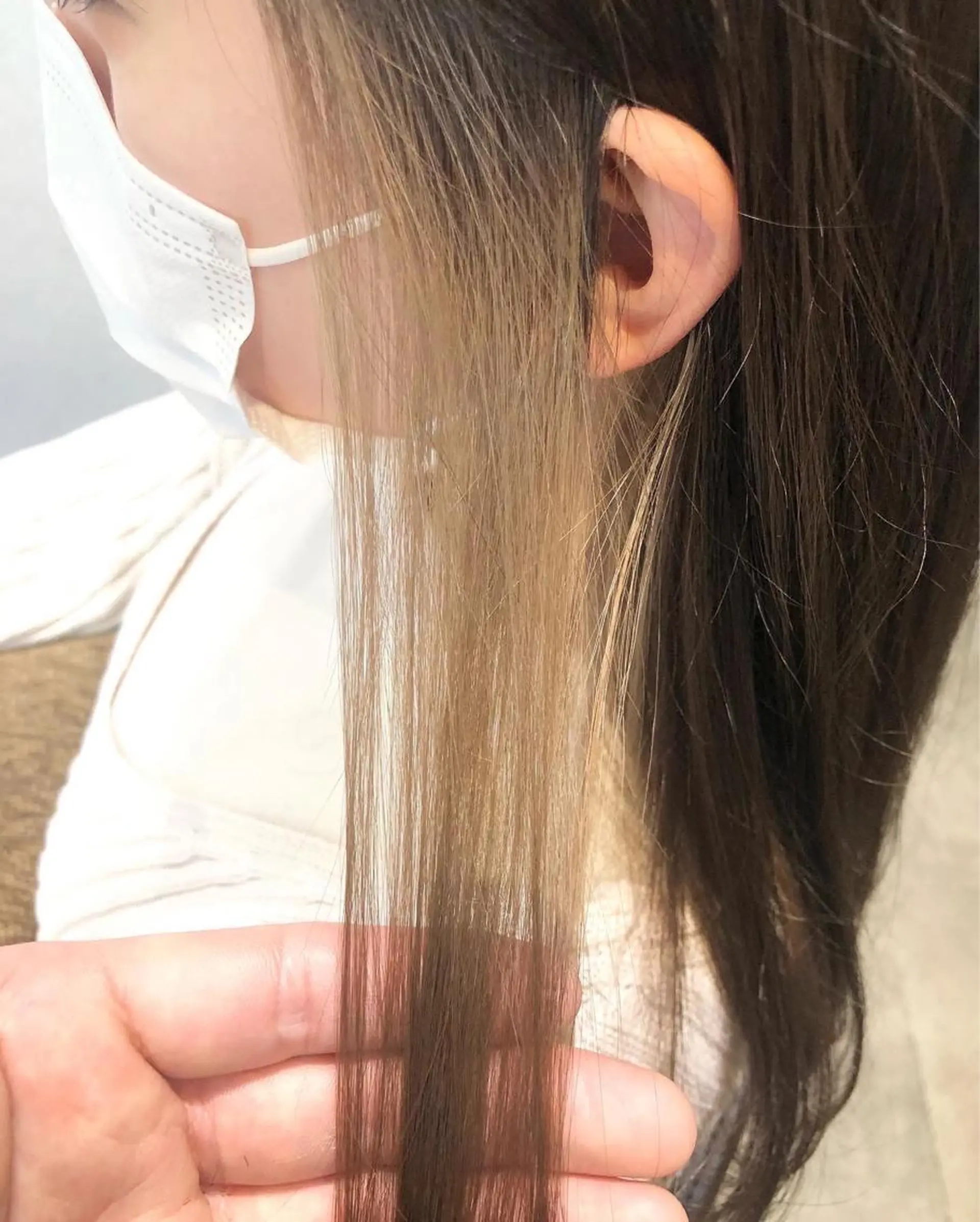 セミロング 志木駅1分☆髪質改善 ミニモ限定特別割引✨のヘアスタイル