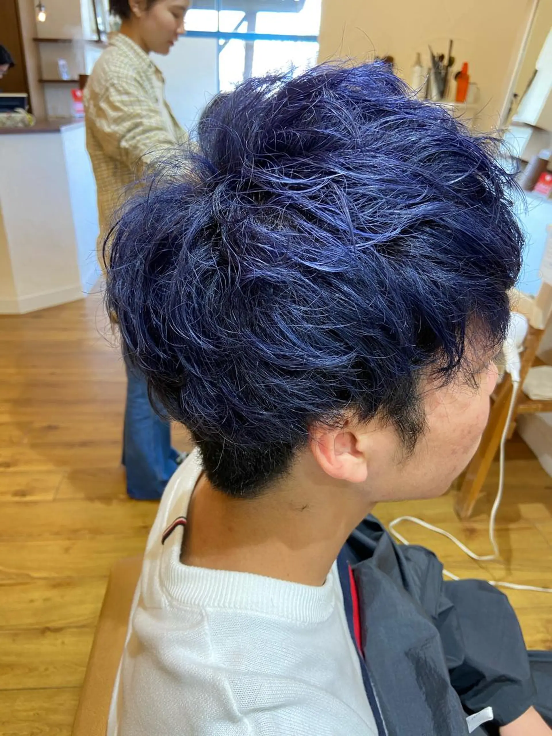 ショート カラー メンズ Hair Musee   柱店所属・topstylist 吉住 早織のヘアスタイル