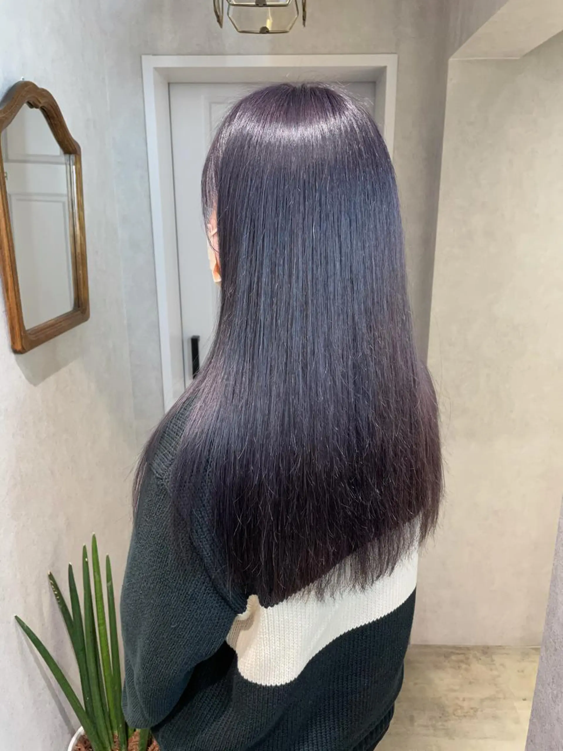 ロング カラー 透明感カラー ヘアカラー ナチュラル透明感🌱 小山美樹子のヘアスタイル